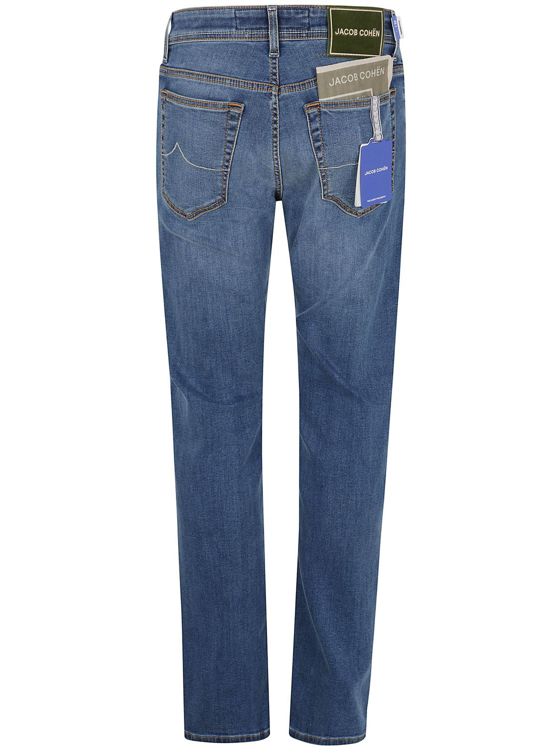 JACOB COHEN Slim Fit 5 Pocket Pants for Men - Spring/Summer 2025