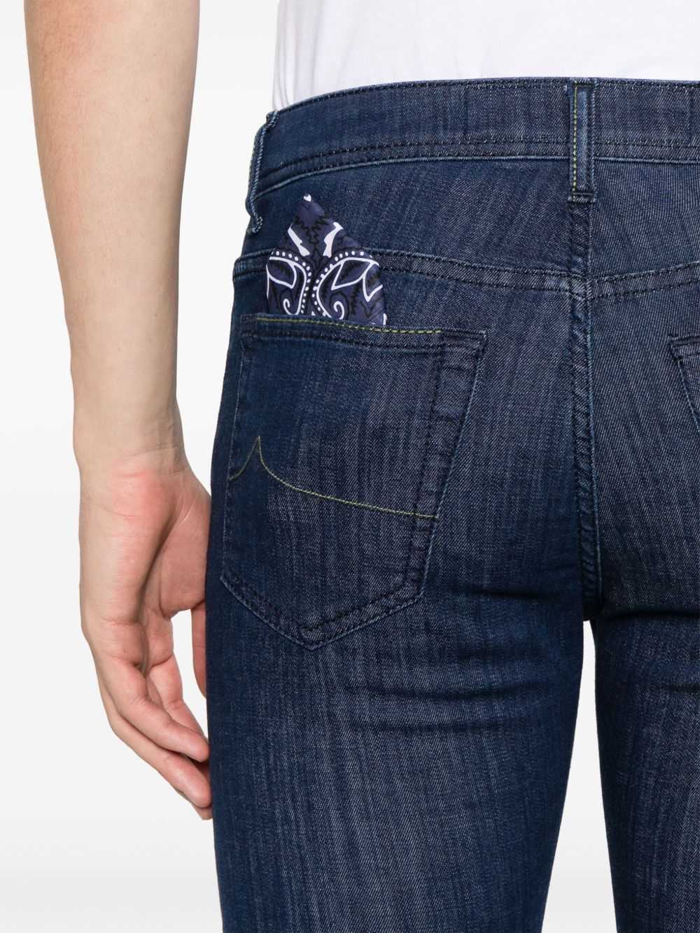 JACOB COHEN Slim Fit 5 Pocket Stretch Denim Pants