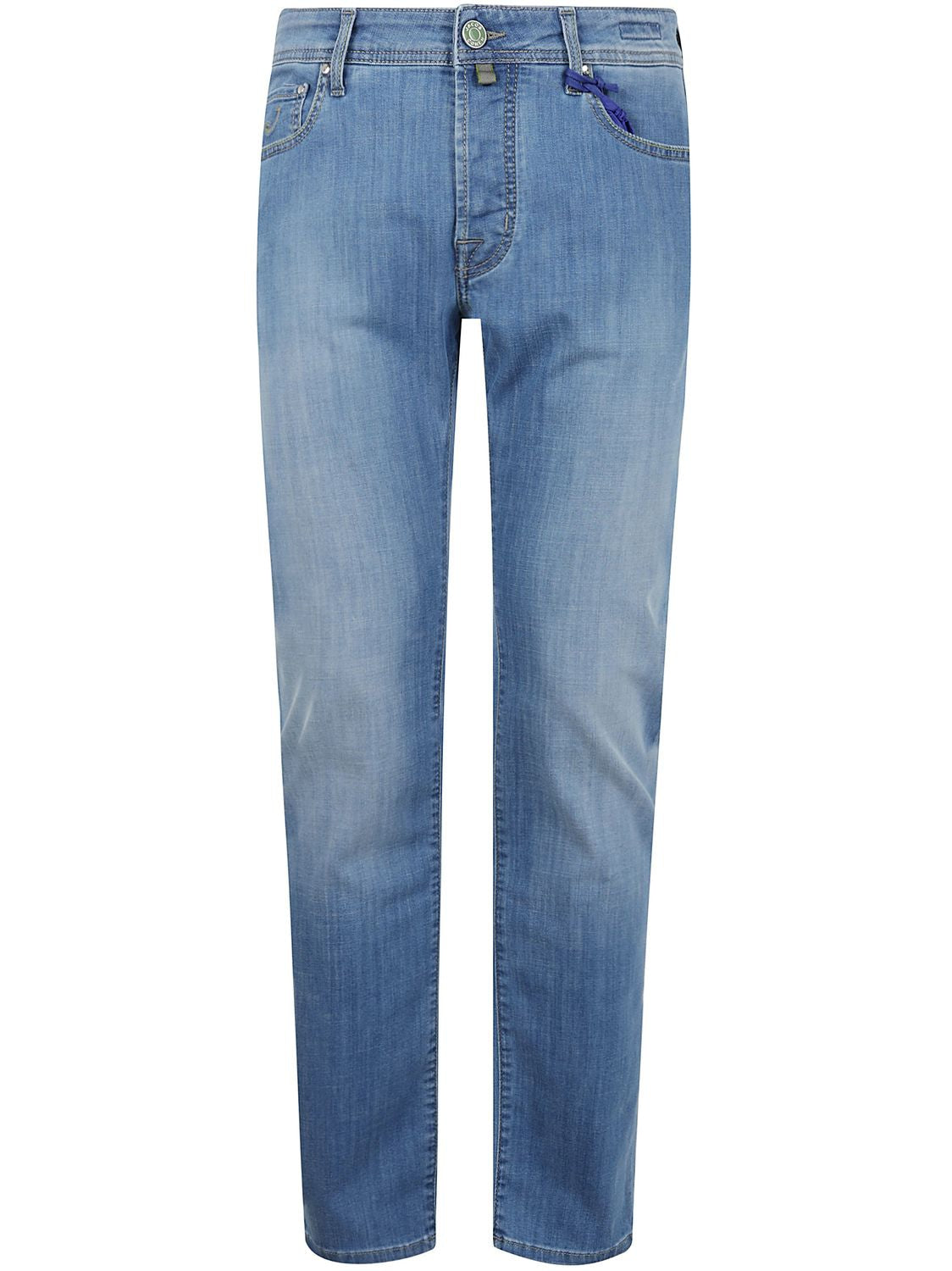 JACOB COHEN Slim Fit 5 Pocket Stretch Pants for Men