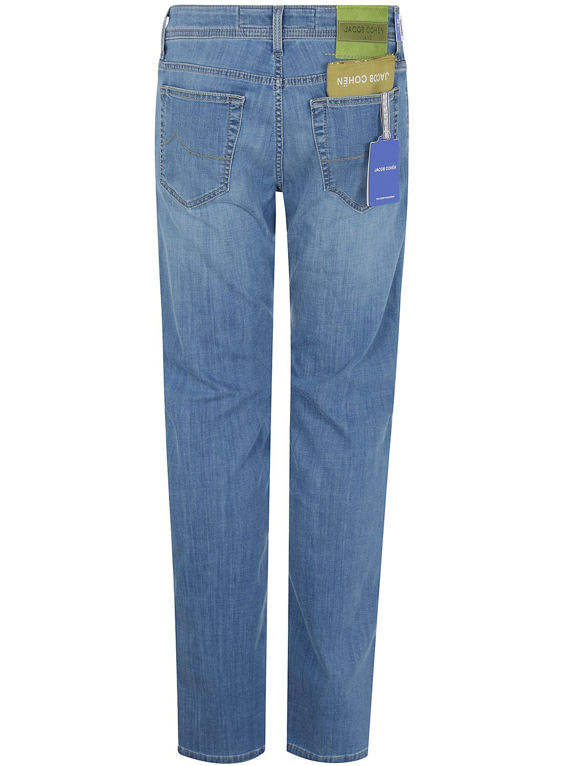 JACOB COHEN Slim Fit 5 Pocket Stretch Pants for Men