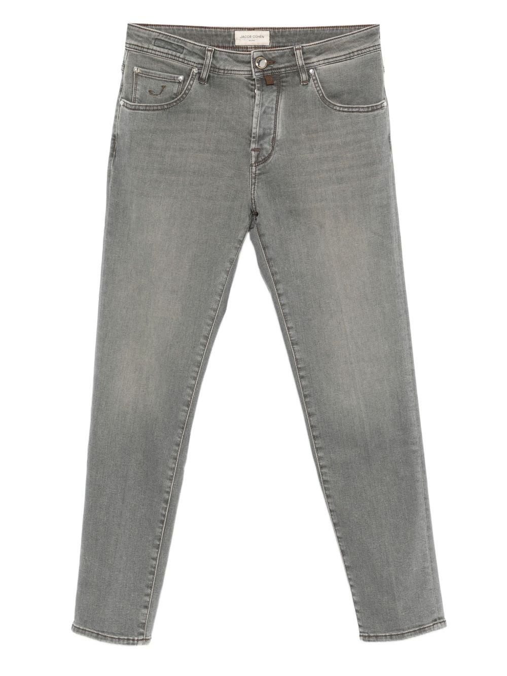 JACOB COHEN Slim Cropped Denim Jeans for Men