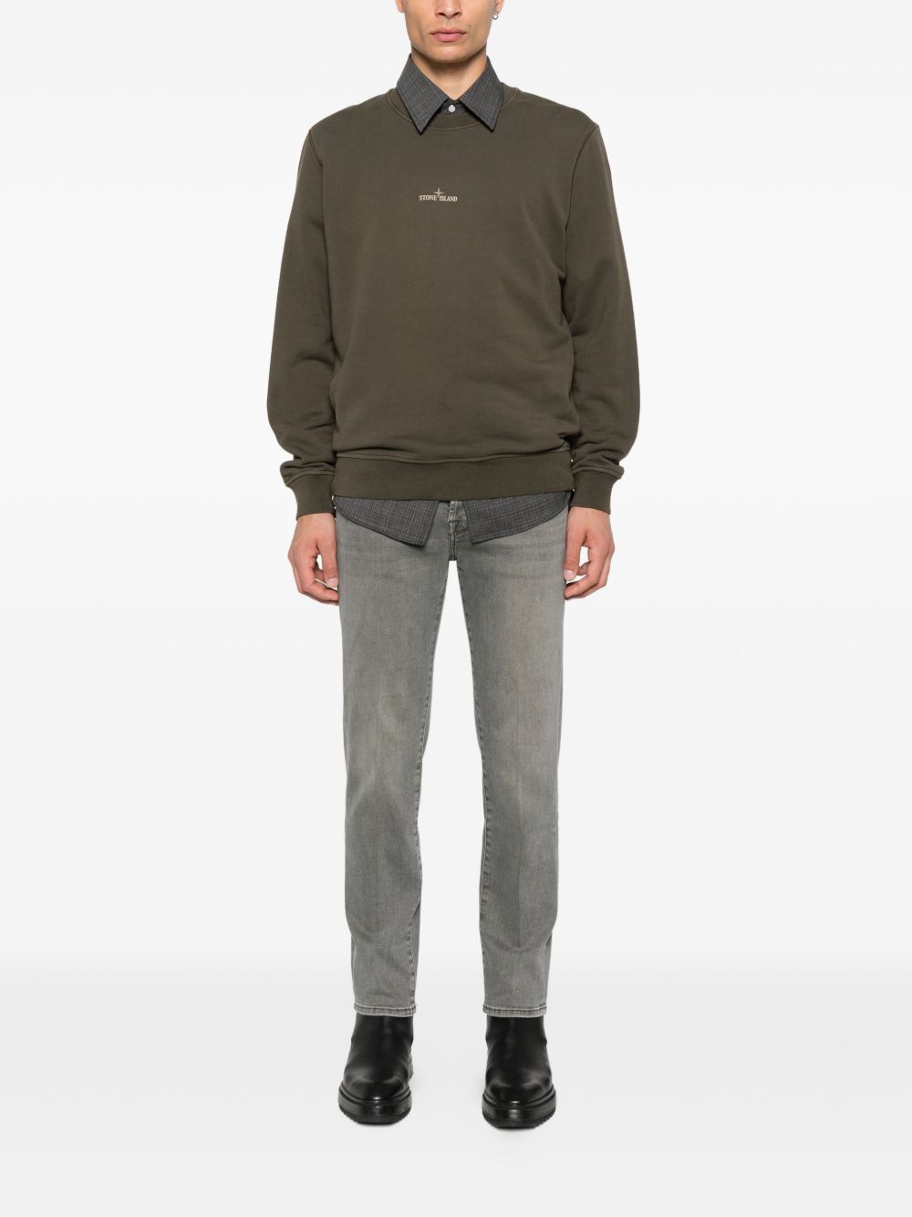 JACOB COHEN Slim Cropped Denim Jeans for Men