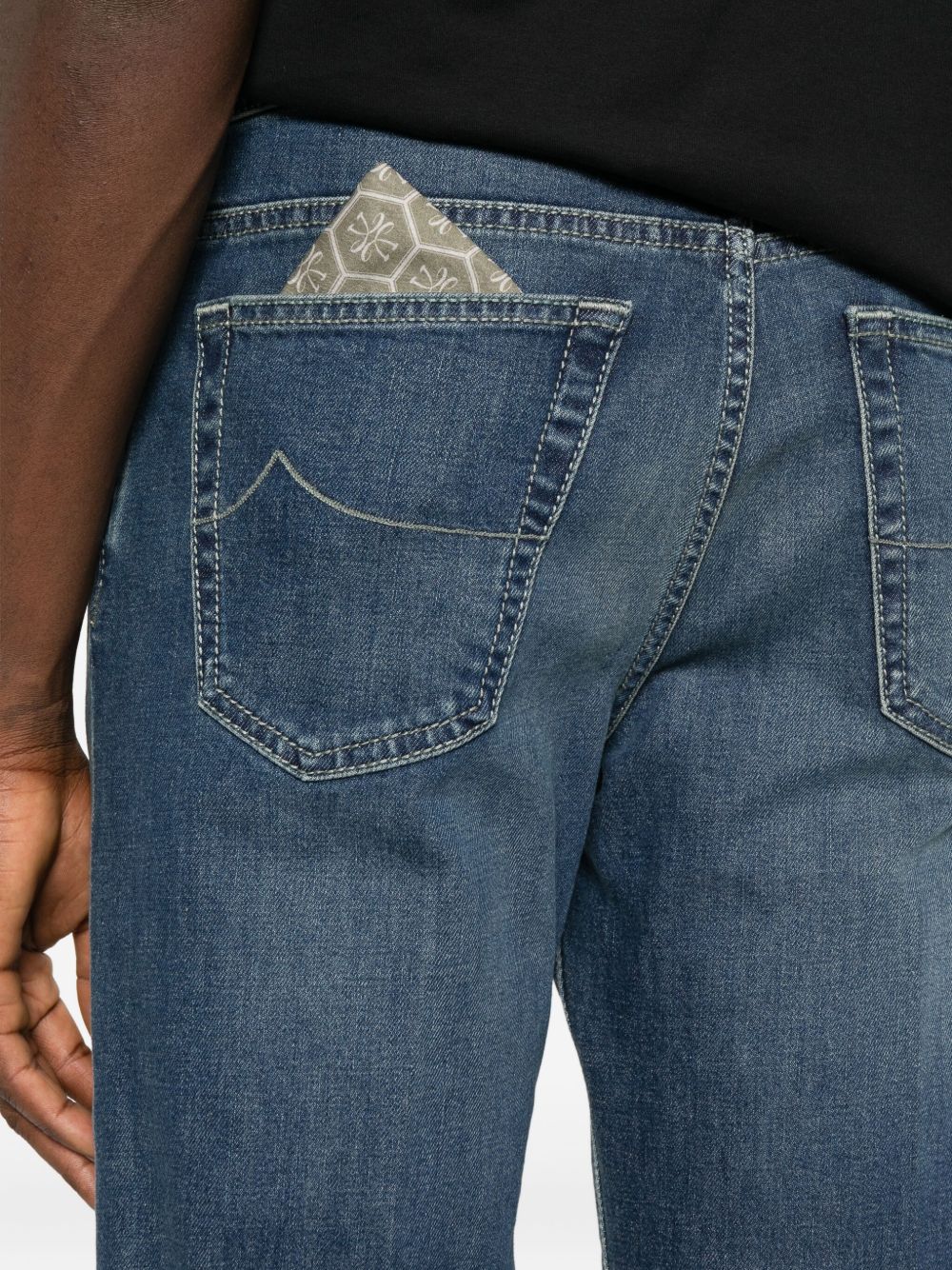 JACOB COHEN Slim Cropped Denim Jeans