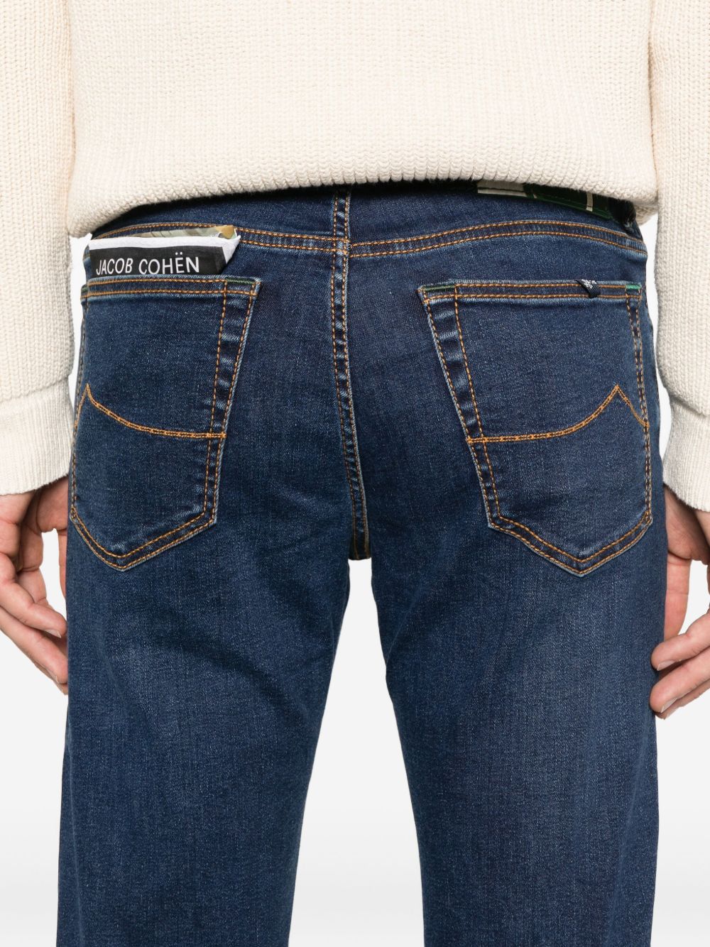 JACOB COHEN Slim Fit Denim Jeans - Mini Style