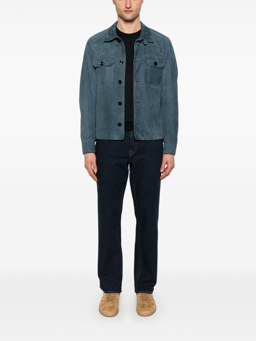 JACOB COHEN Wool and Silk Crewneck Sweater