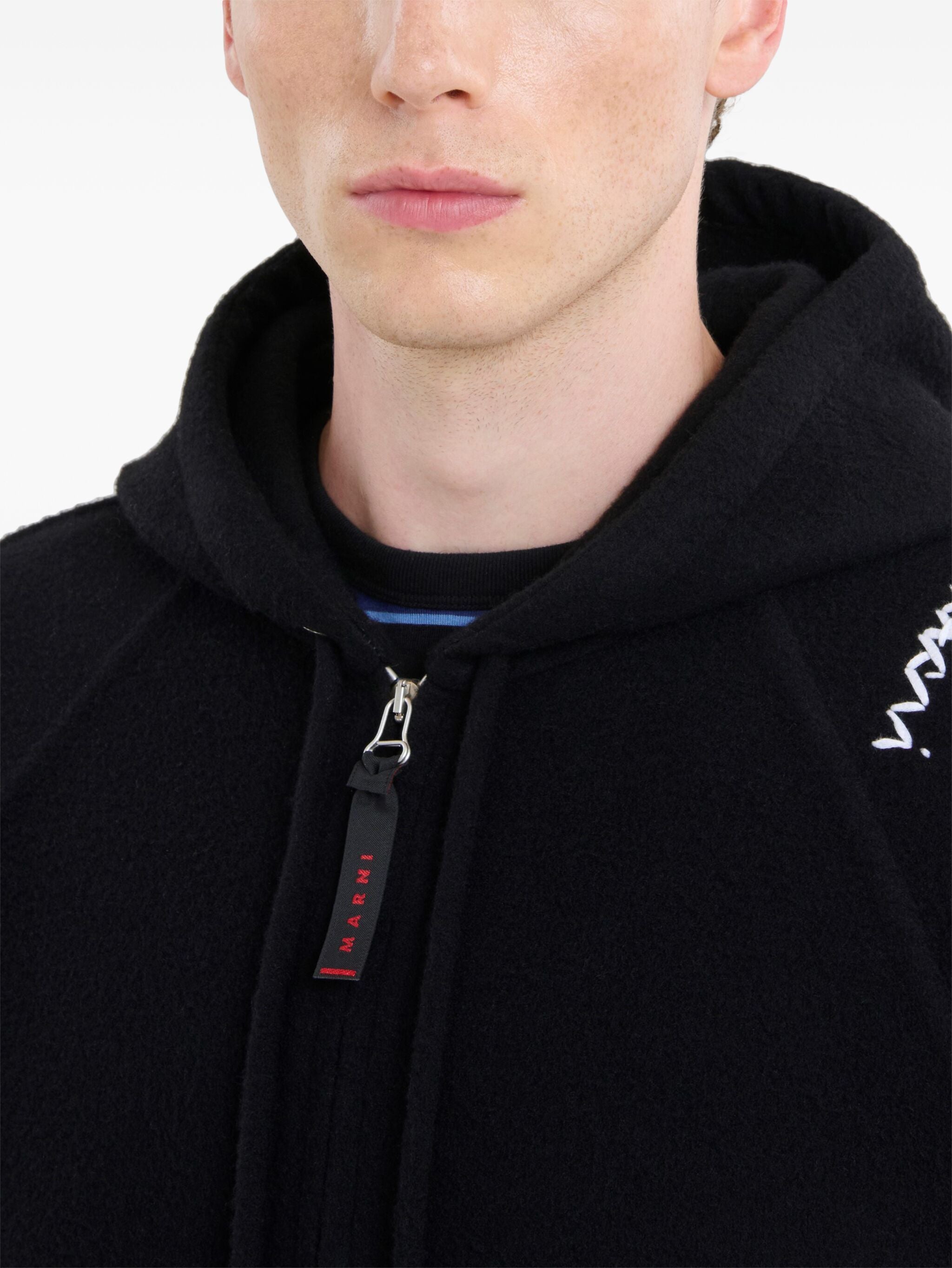 MARNI Stylish Men's Wool Blend Jacket