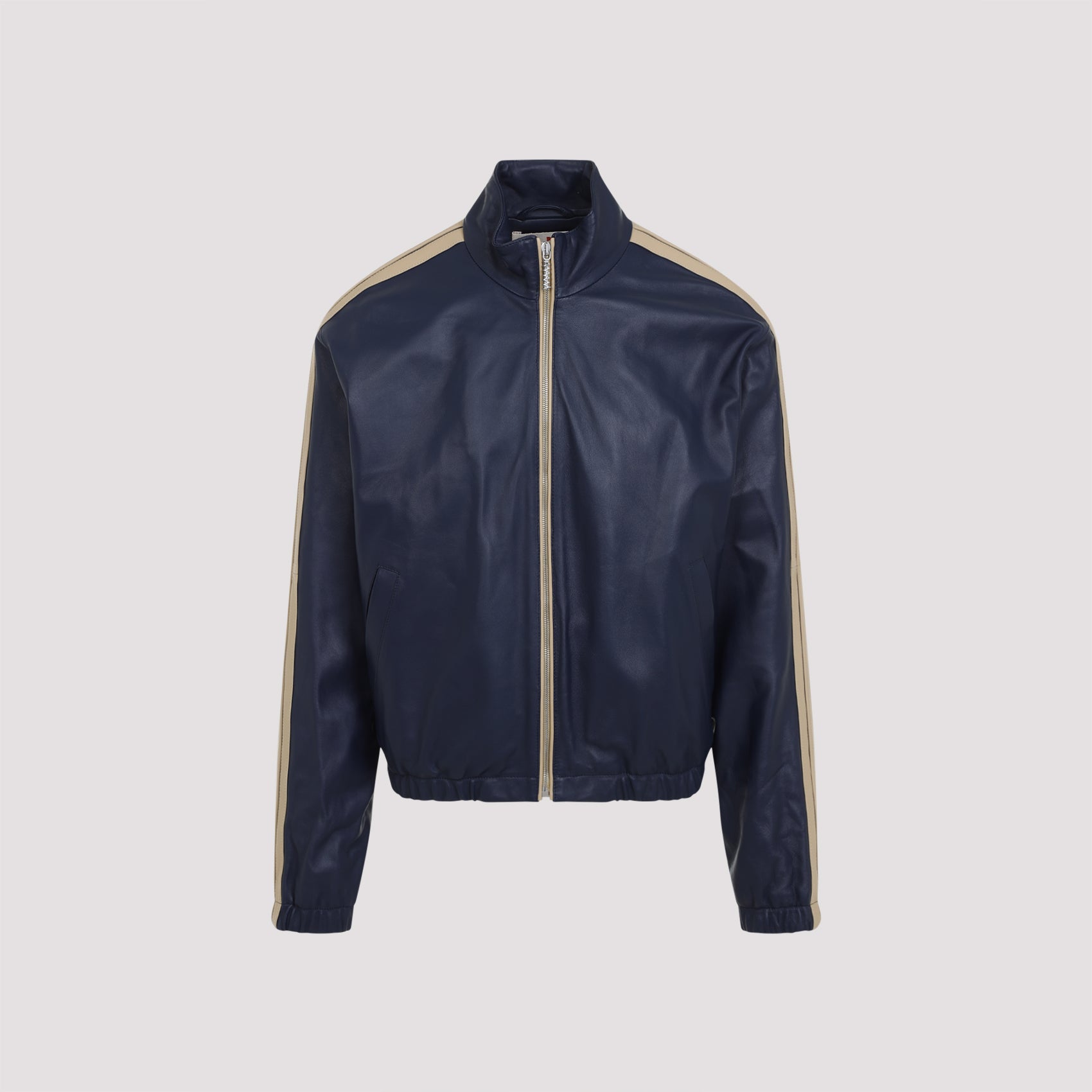 MARNI Men's Classic Leather Jacket