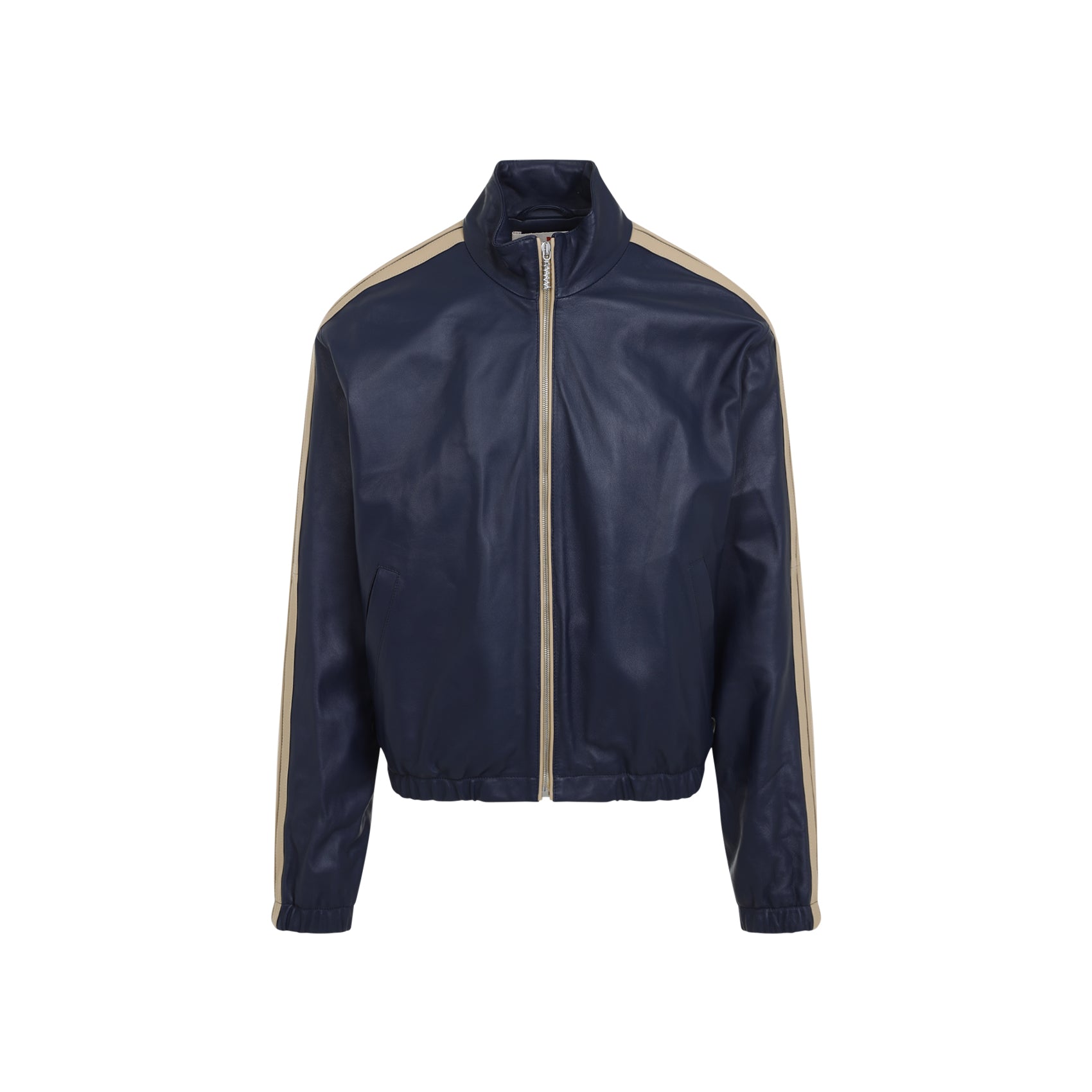 MARNI Men's Classic Leather Jacket
