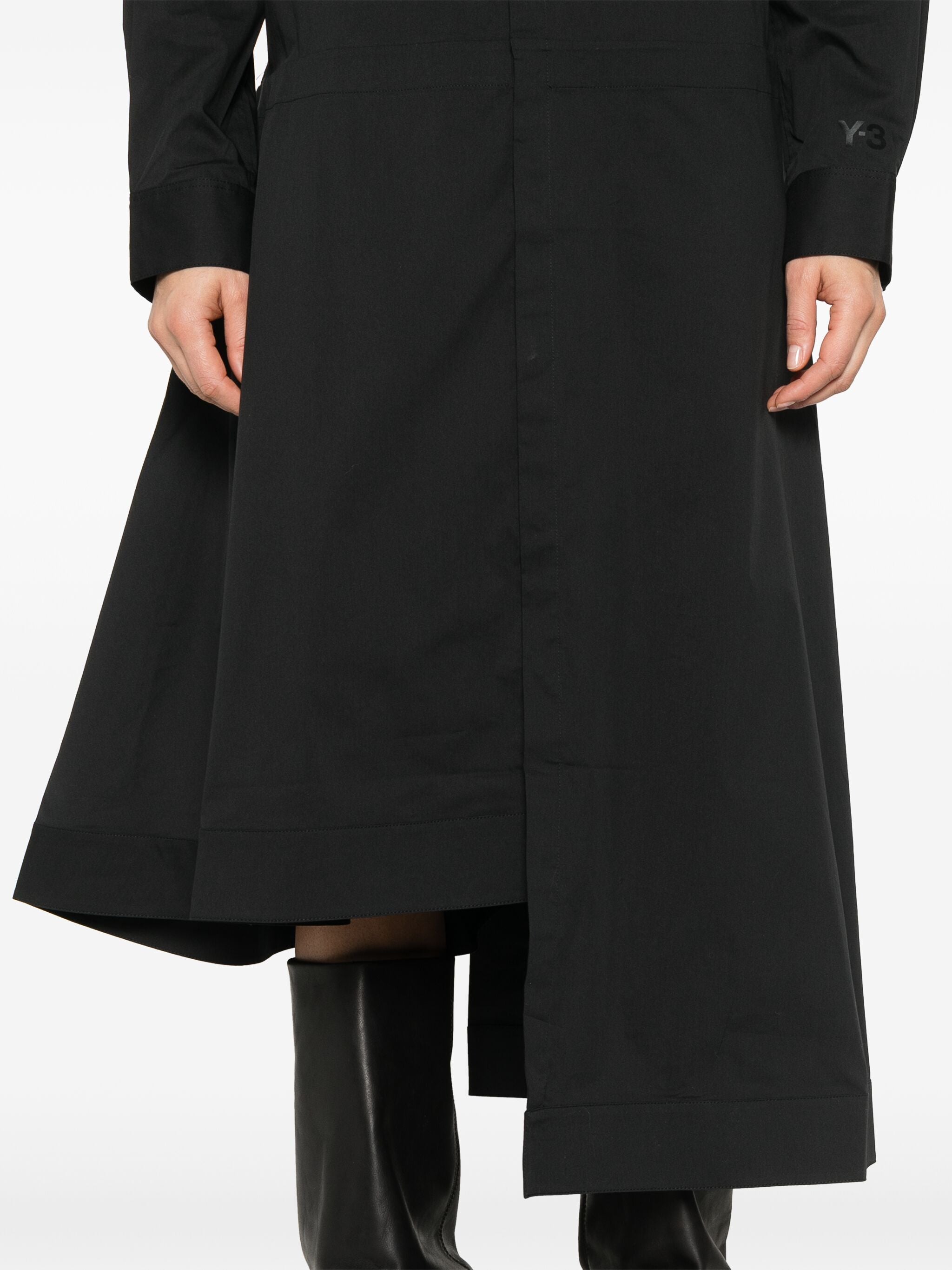 Y-3 Chic Mini Shirt Dress for Women