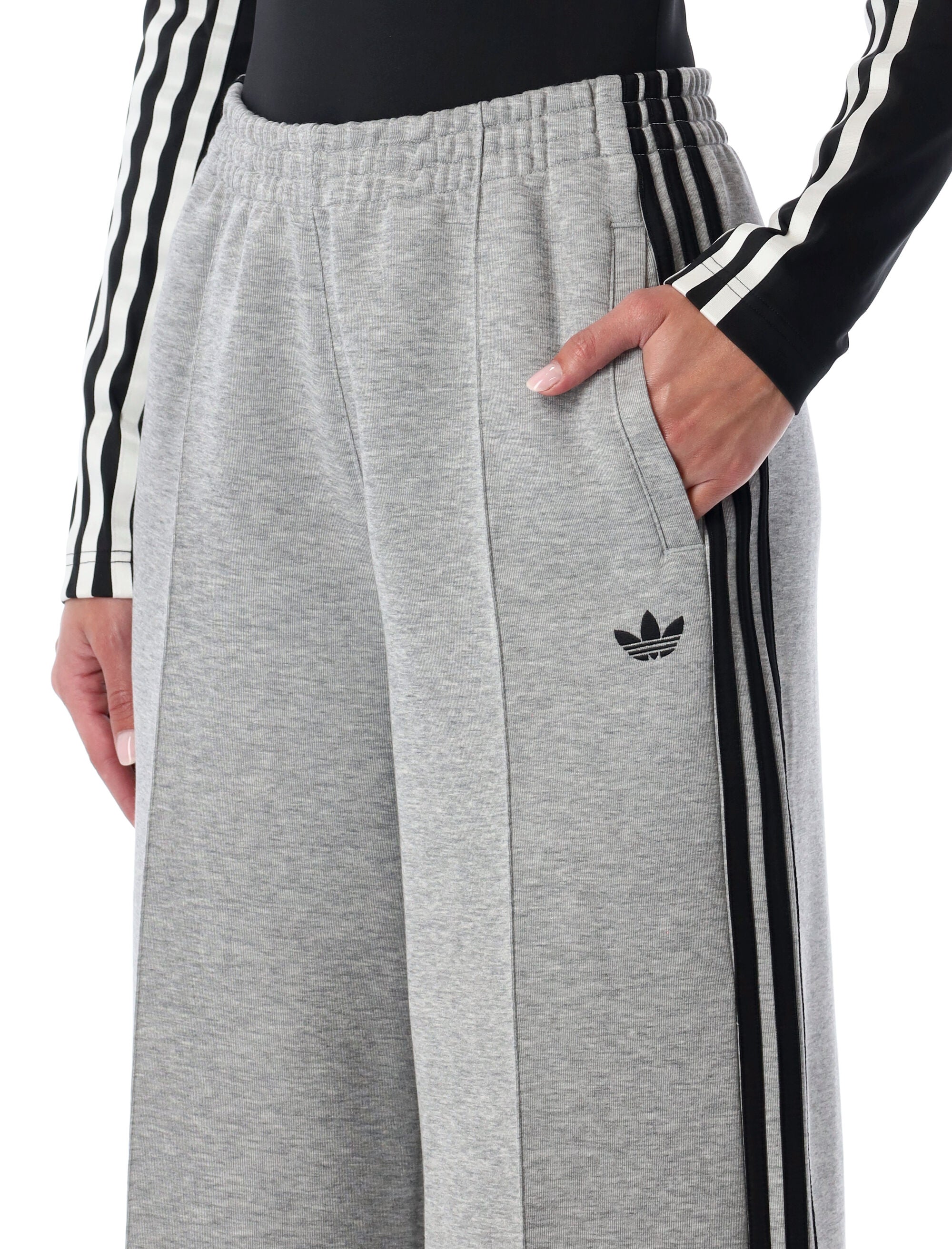 ADIDAS ORIGINALS Wide-Leg Track Pants for Women - Size S