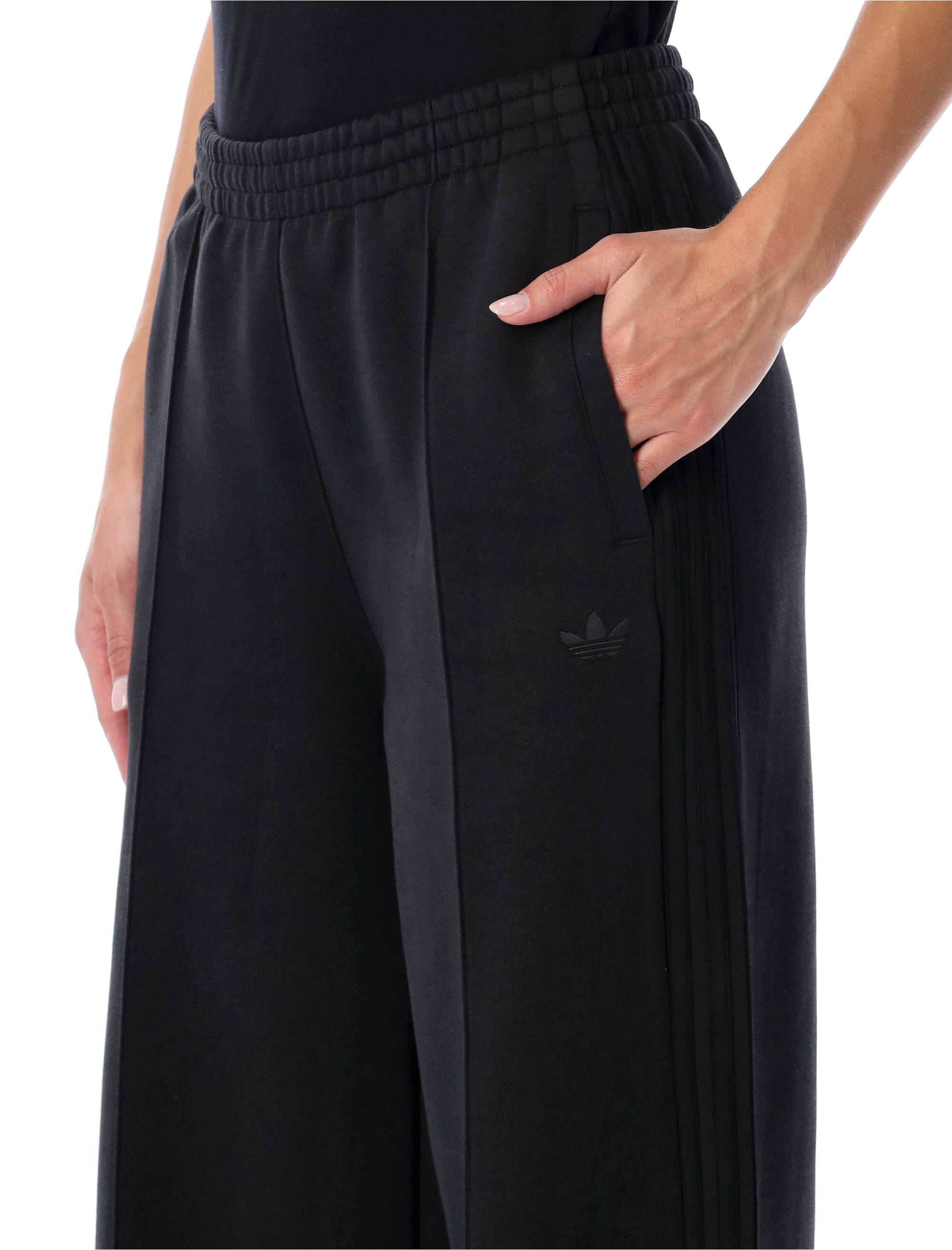 ADIDAS ORIGINALS Wide-Leg Spacer 3-Stripes Track Pants - Size S