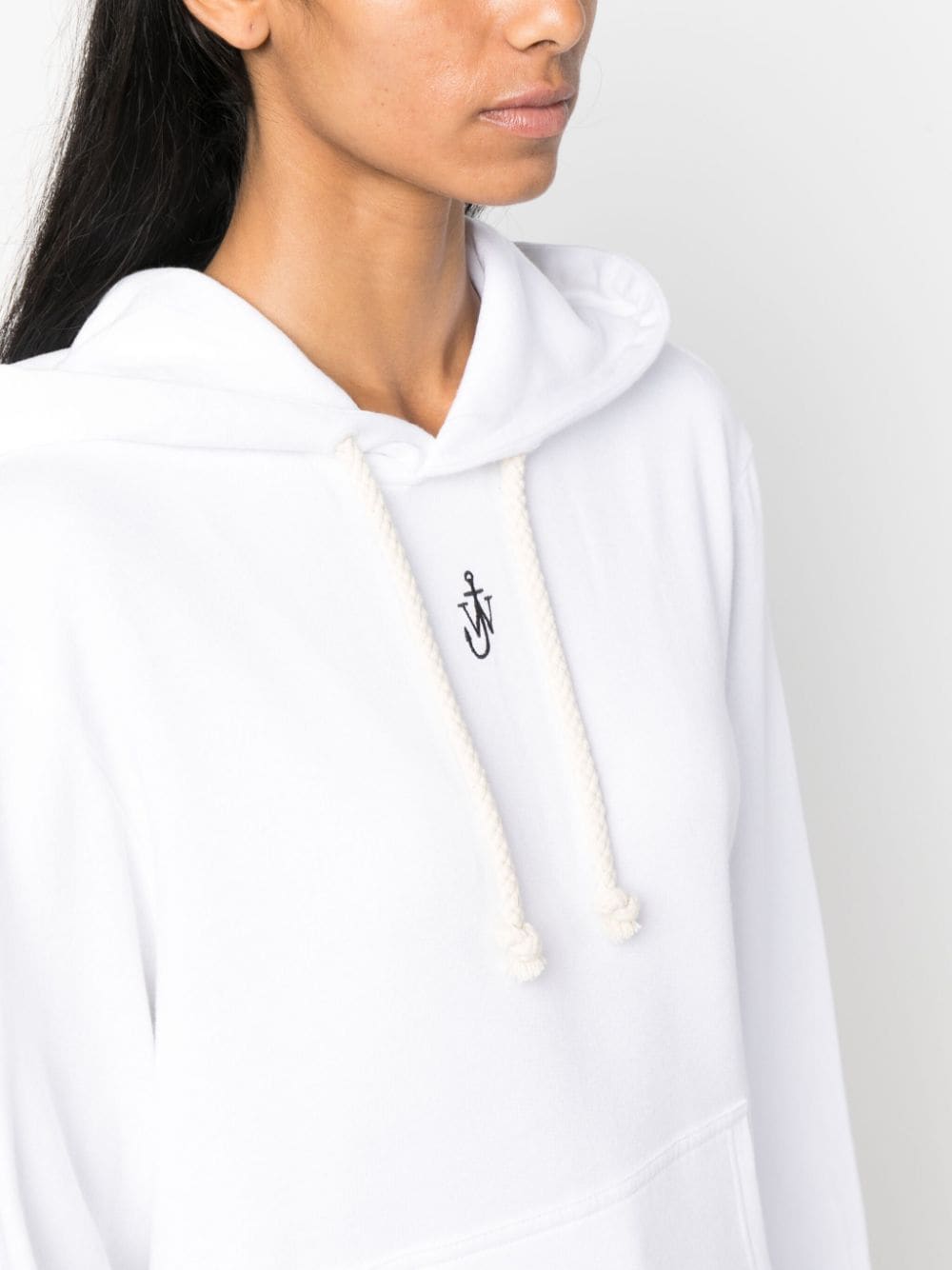 JW ANDERSON Embroidered Anchor Hoodie for Women - FW23 Collection