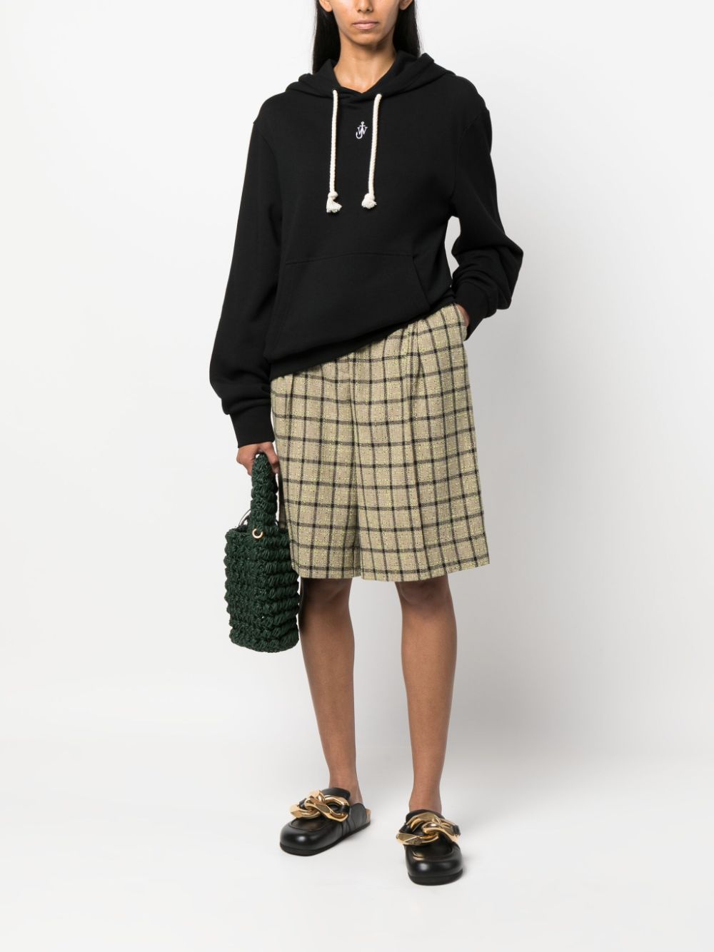 JW ANDERSON Embroidered Anchor Hoodie