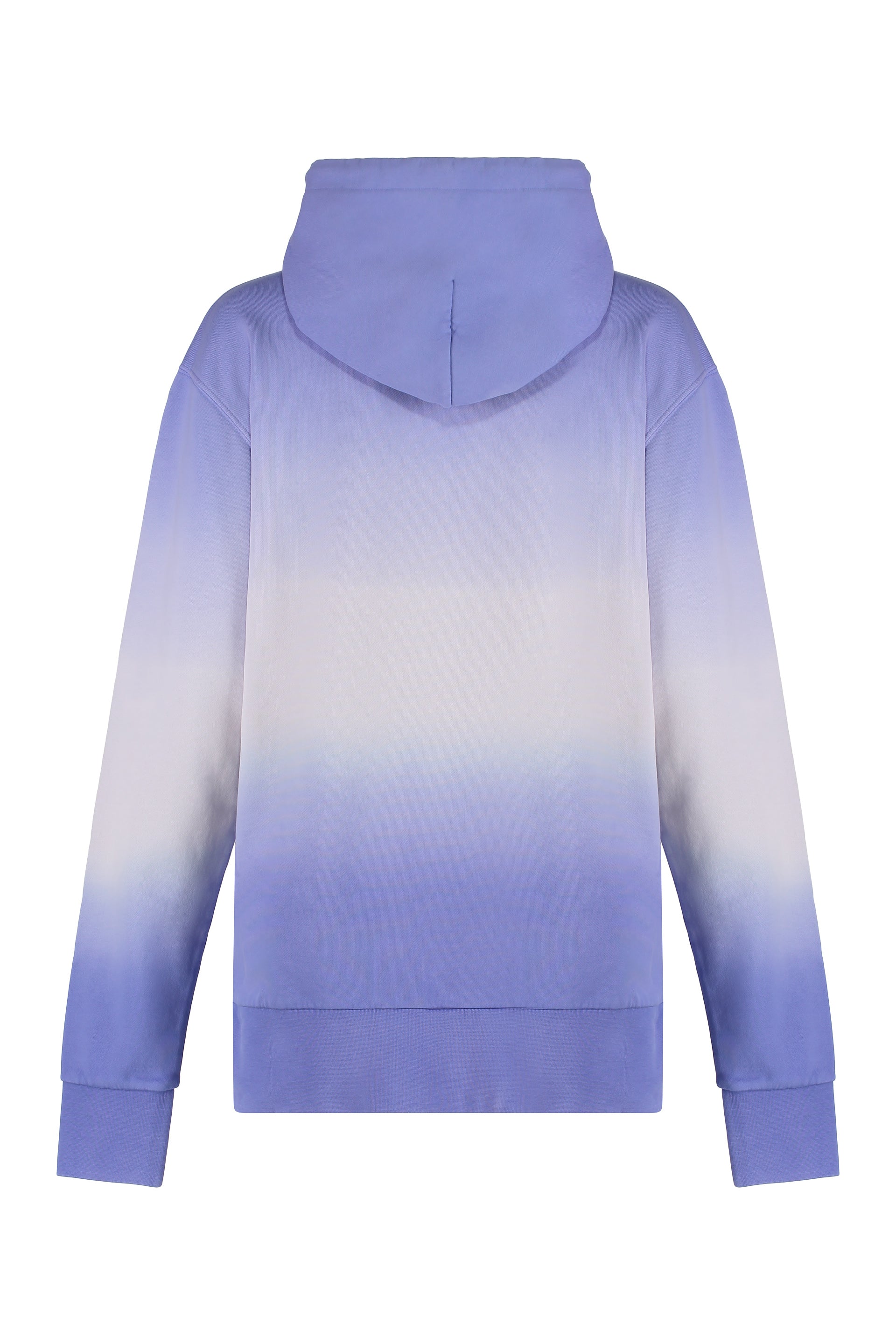 JW Anderson Cotton Hoodie with Ribbed Edges for Women