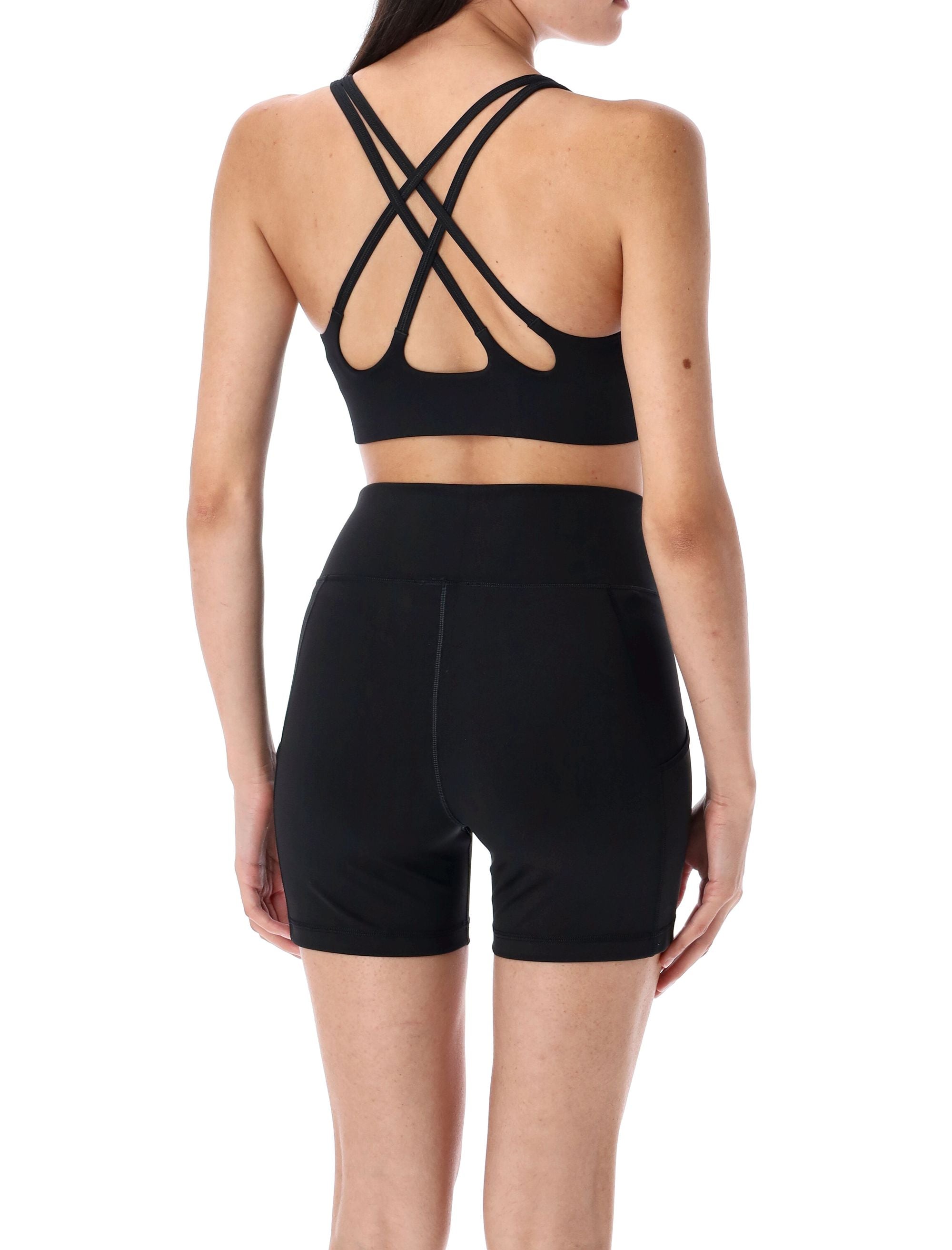 ADIDAS BY STELLA MCCARTNEY Logo Gym Bra with Cross Straps - Women's Activewear