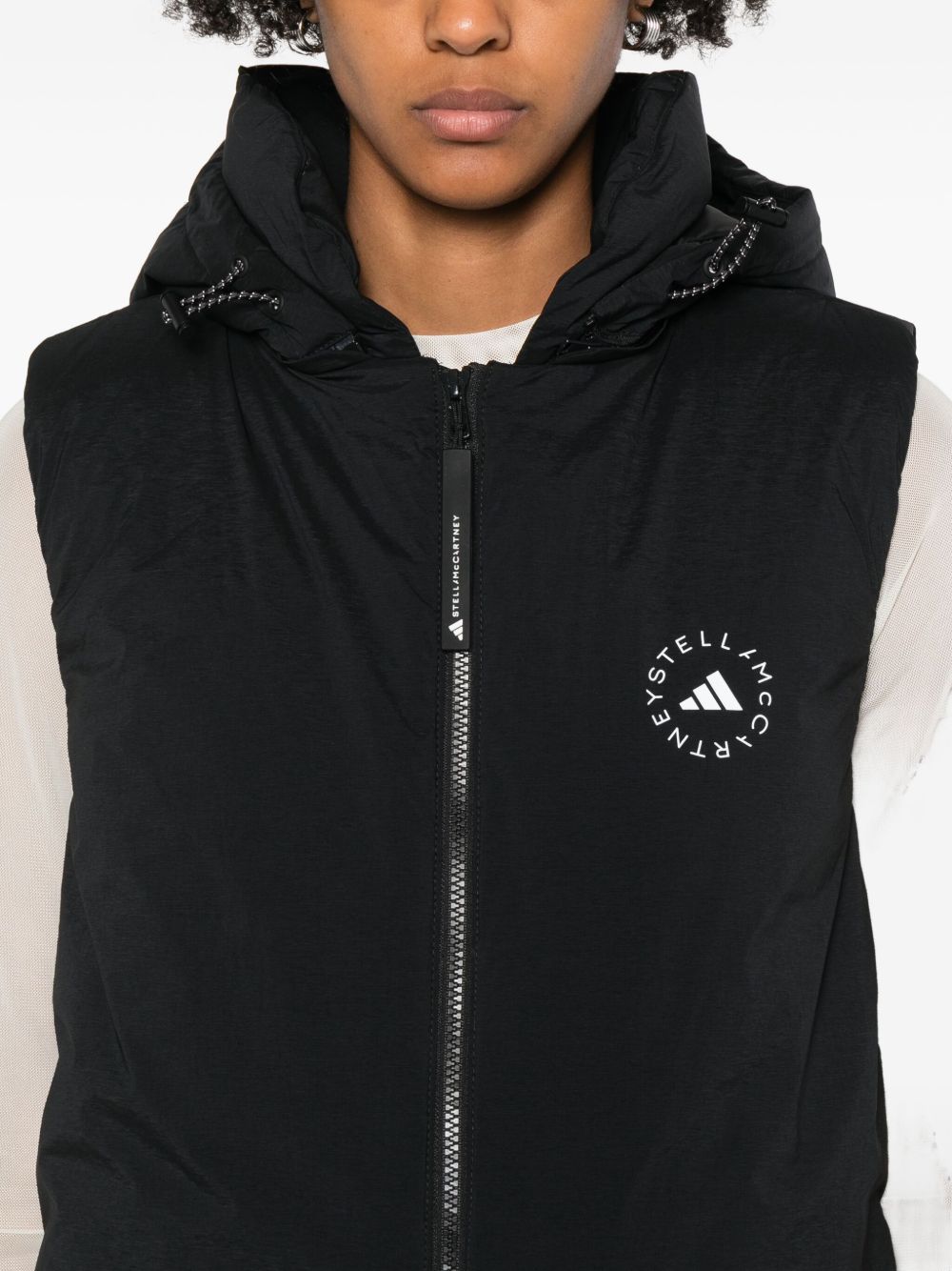 ADIDAS BY STELLA MCCARTNEY Hooded Vest for Women - FW25 Collection
