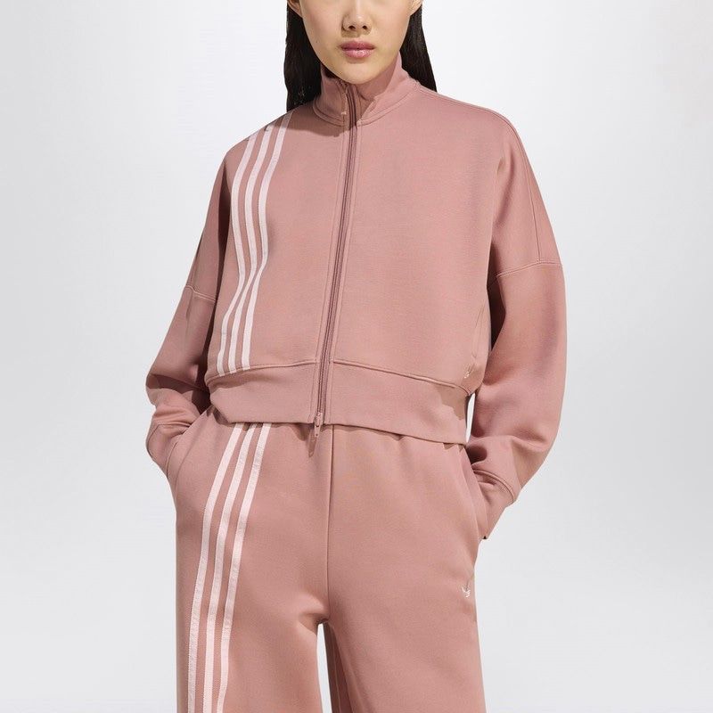 ADIDAS ORIGINALS Off Placed 3Stripes Zip Sweatshirt - FW25