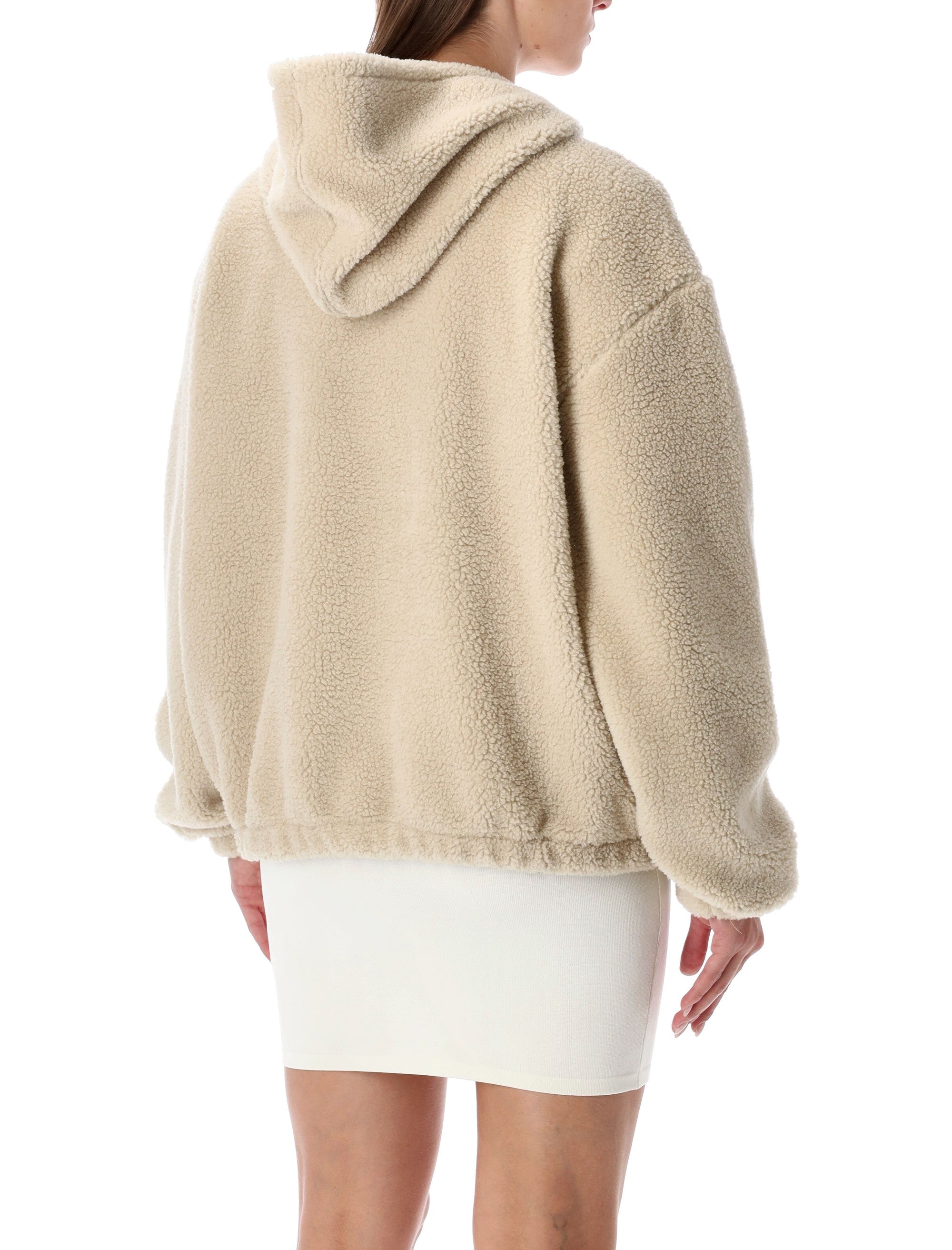 ADIDAS ORIGINALS Oversized Teddy Hoodie - Women's Size S