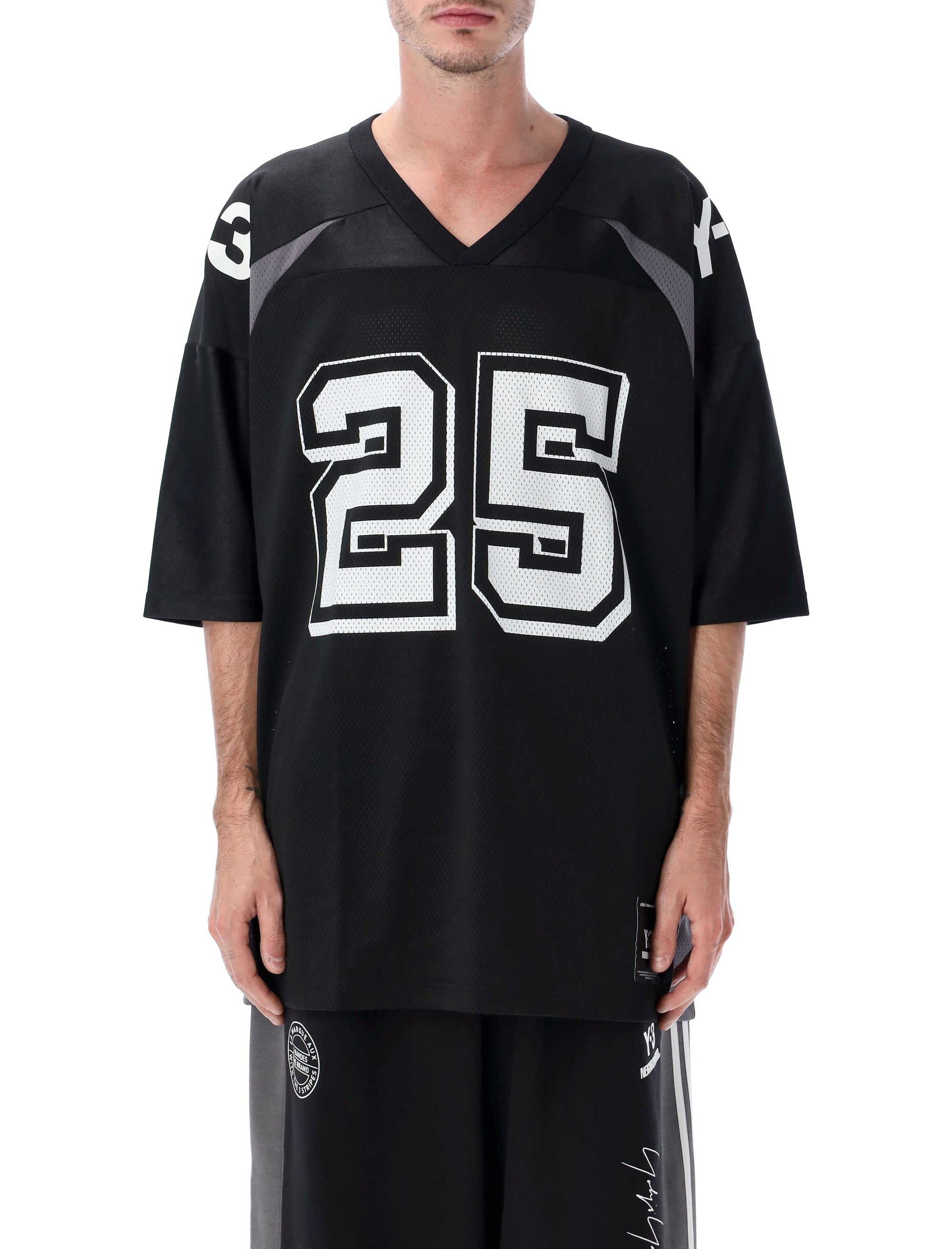 Y-3 X NEIGHBORHOOD Oversized Football T-Shirt in