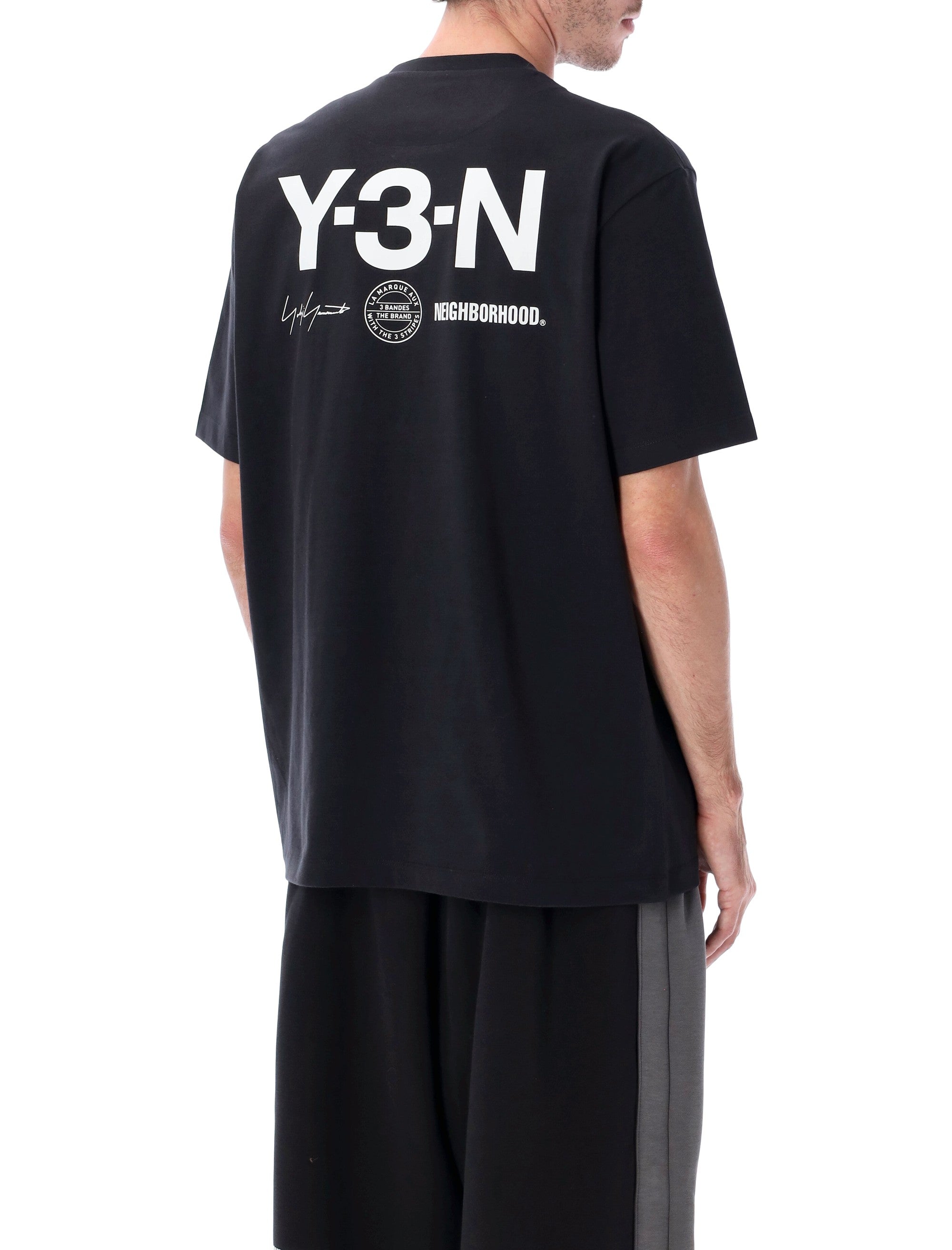 Y-3 X NEIGHBORHOOD Oversized Frog Graphic Cotton T-Shirt