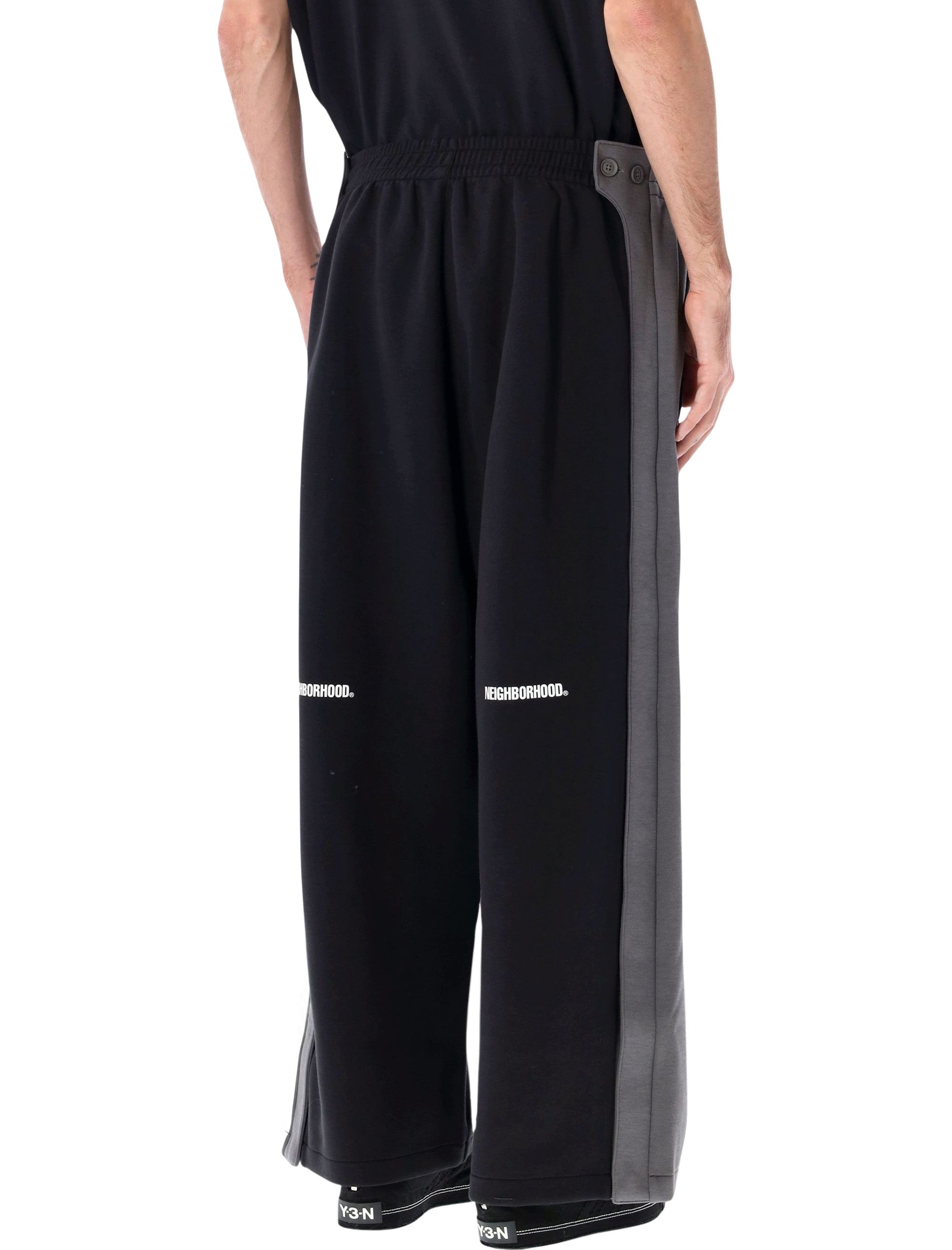 Y-3 X NEIGHBORHOOD Wide-Leg Layered Training Pants - Size L