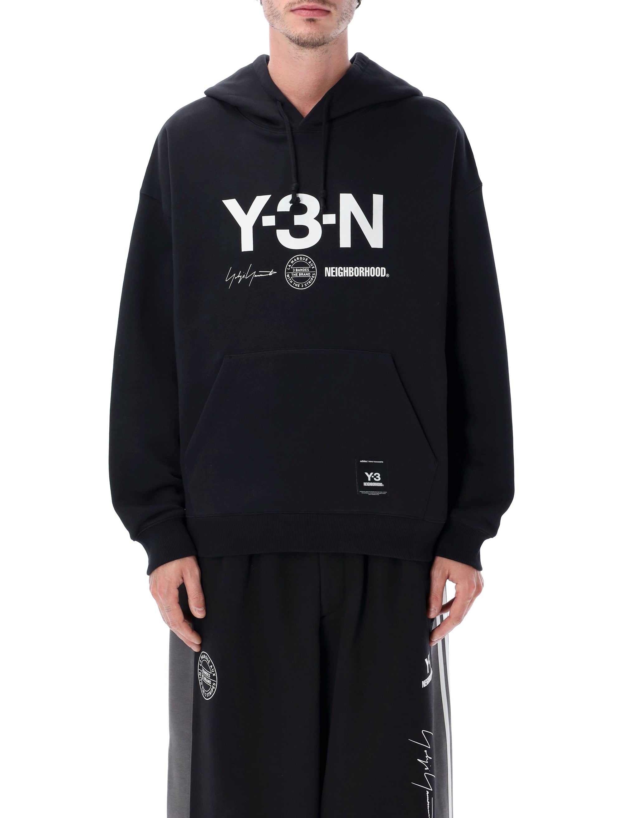 Y-3 X NEIGHBORHOOD Oversized Graphic Hoodie - Men's FW25 Collection