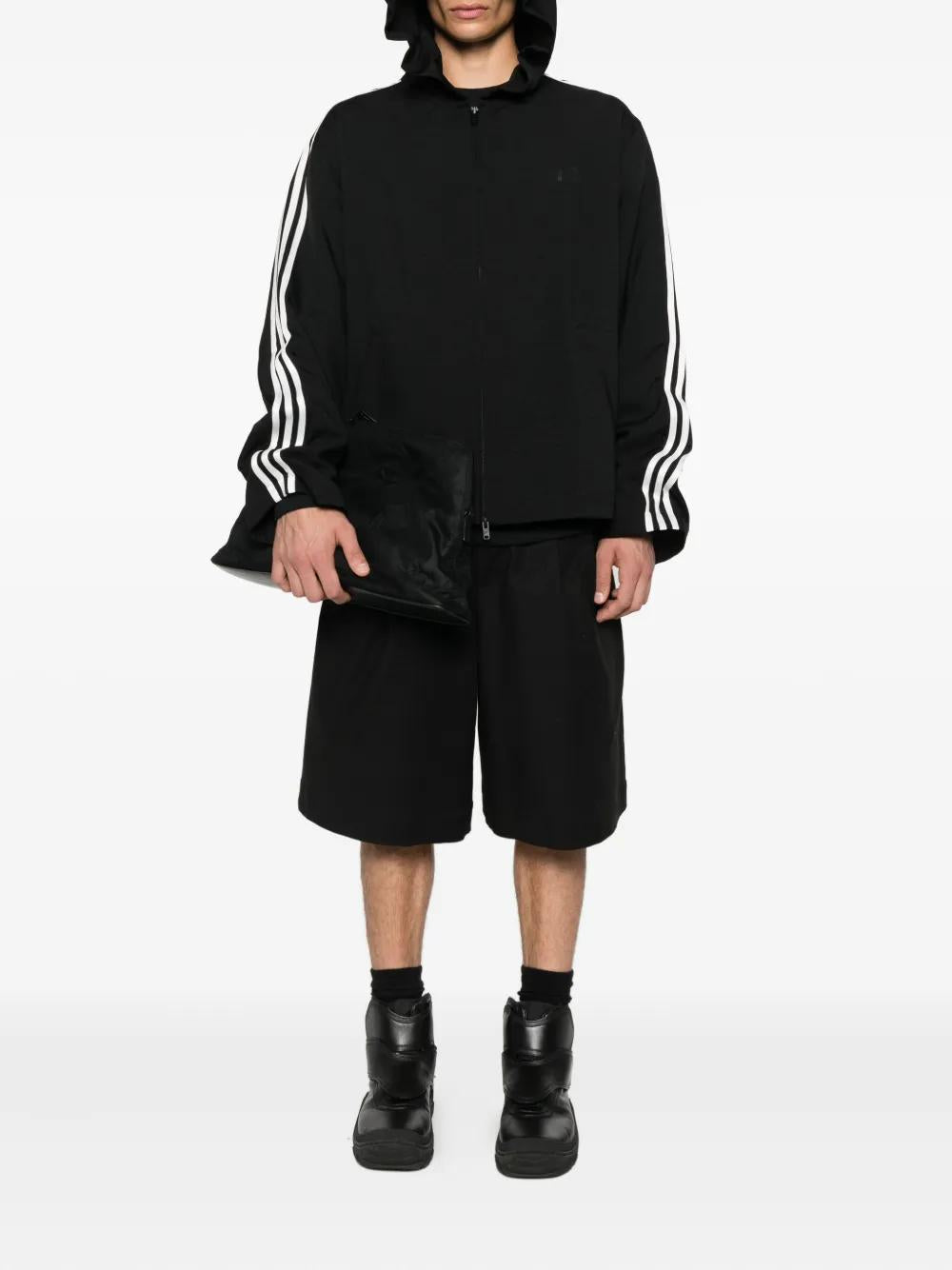 Y-3 Collaboration Hoodie with Relaxed Fit