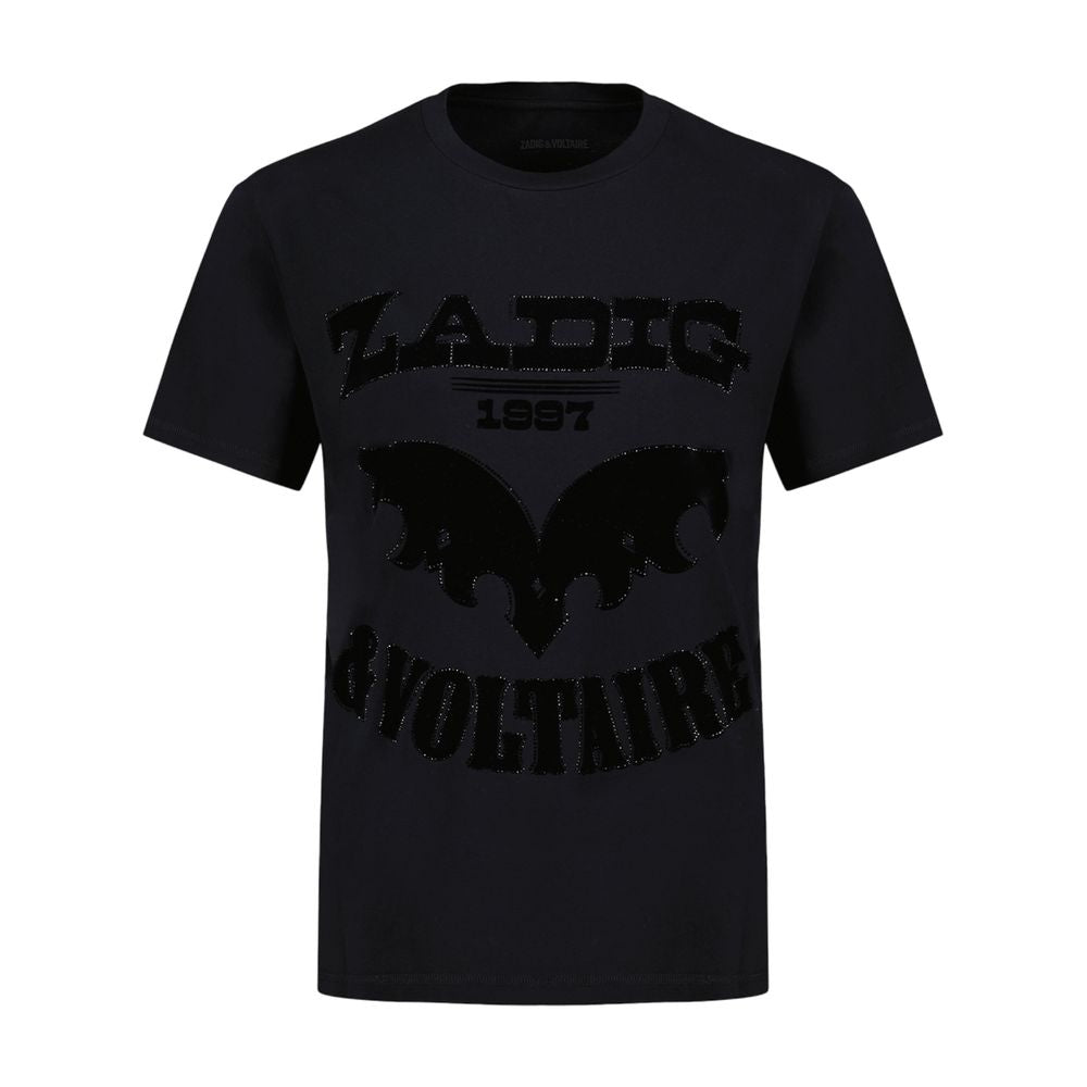 ZADIG&VOLTAIRE Edwin Mini Flock Strass T-Shirt