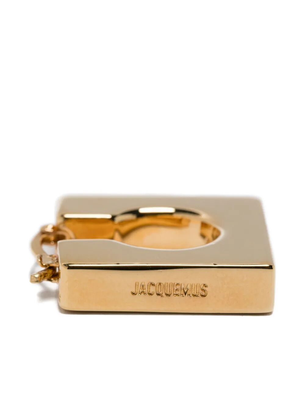 JACQUEMUS Square Hoop Earrings - Mini Design