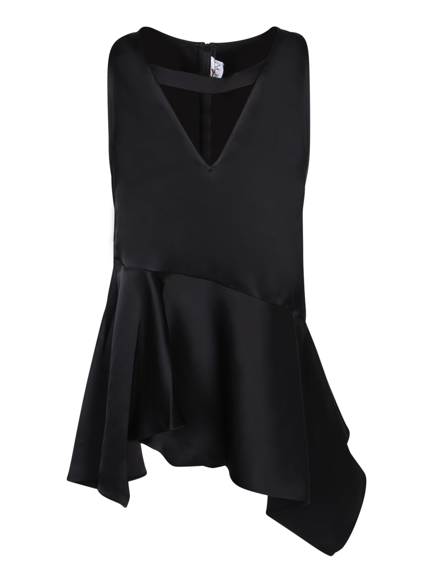 JW ANDERSON Chic Asymmetrical V-Neck Top