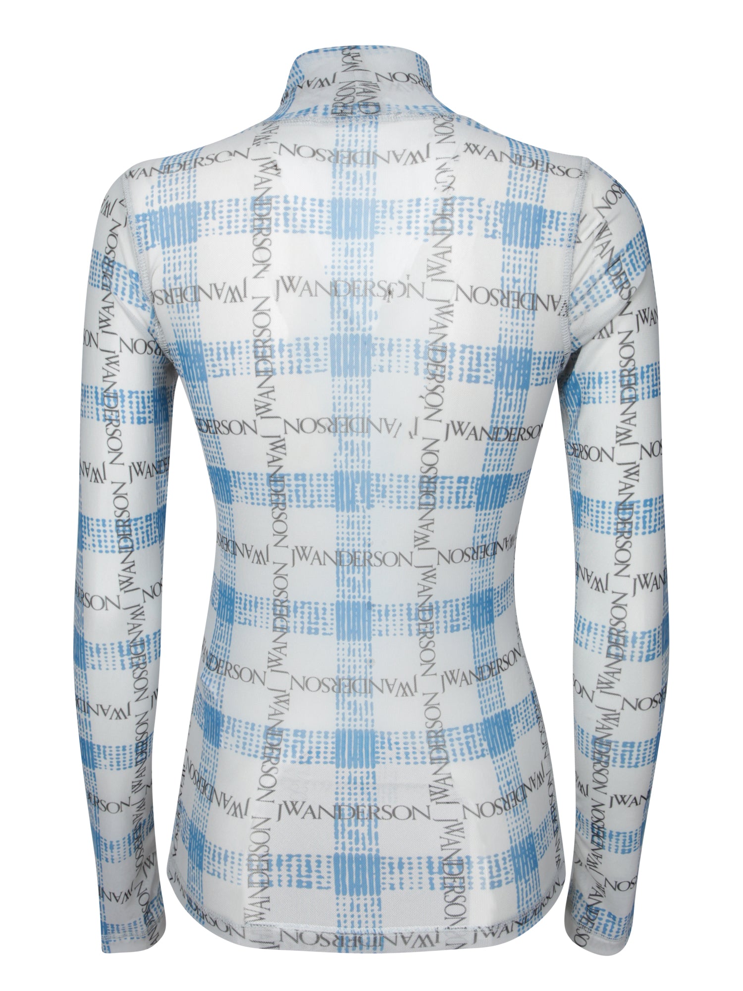 JW ANDERSON Long Sleeve Mock Neck Sweater