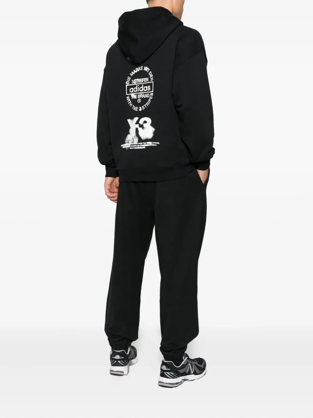 Y-3 Graphic Hoodie for Men - FW25 Collection