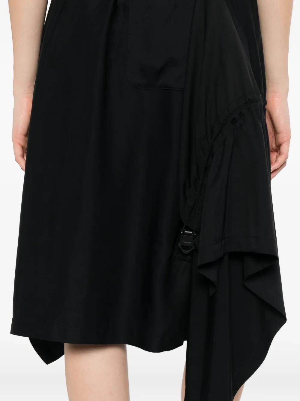 Y-3 Asymmetrical Midi Skirt
