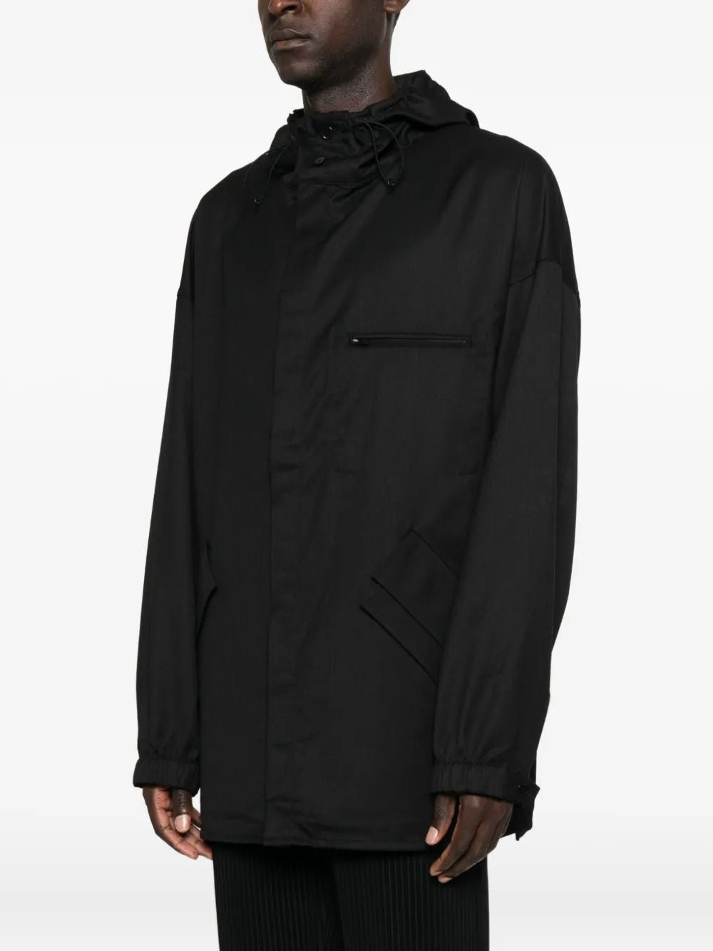 Y-3 Contemporary Relaxed Fit Hoodie Top