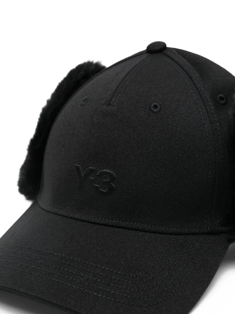 Y-3 Faux Fur Baseball Cap