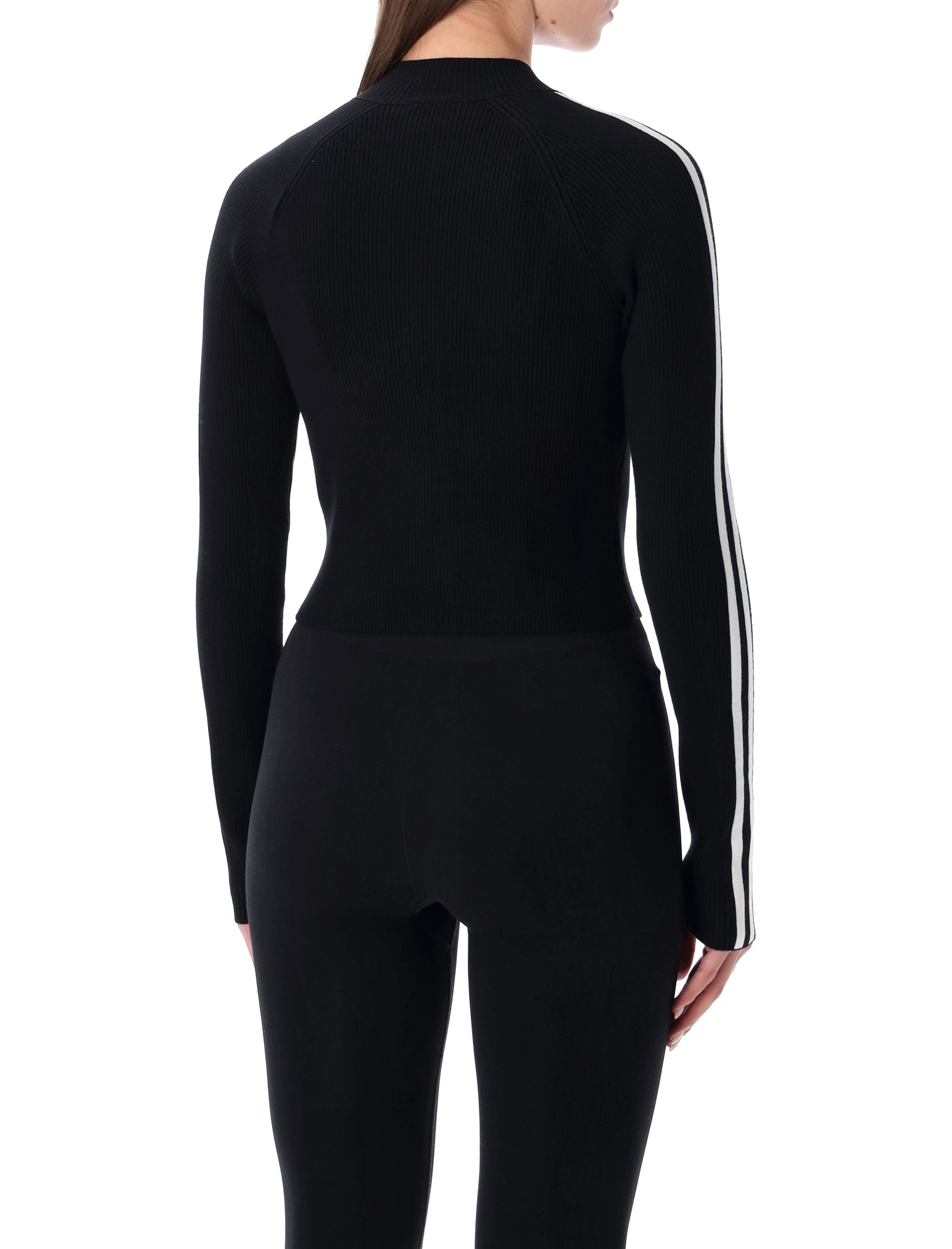 ADIDAS ORIGINALS Adicolor 3-Stripes Slim Knit Track Top - Size S