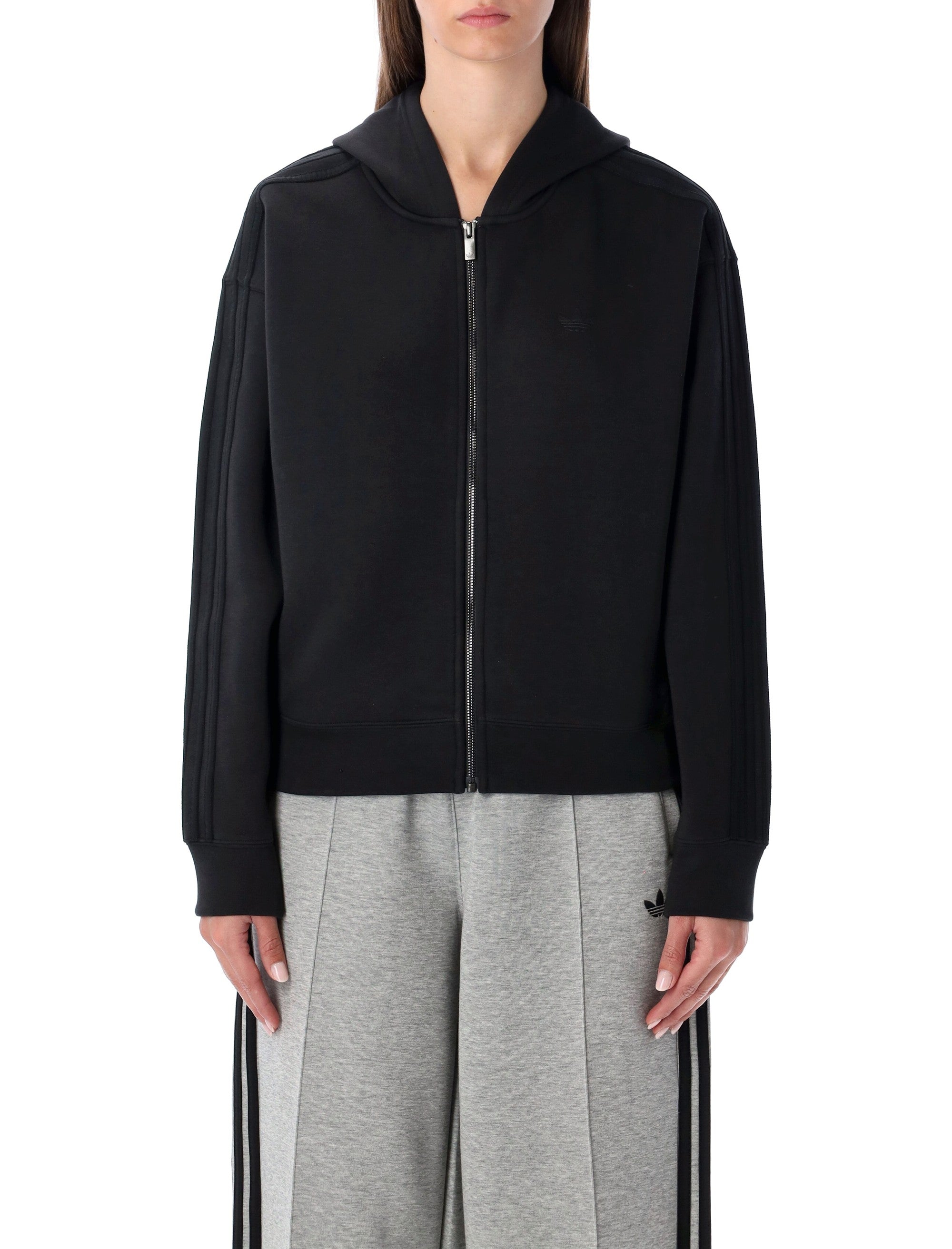 ADIDAS ORIGINALS Timeless Full-Zip Hoodie for Women - Size S