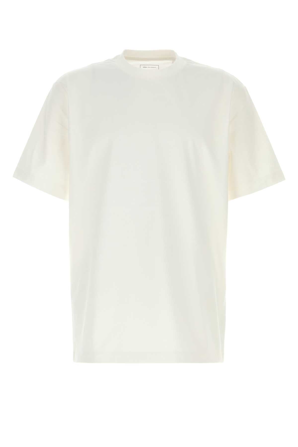 Y-3 Cotton Graphic Short Sleeve Tee for Men