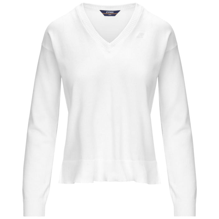 K-WAY Essential Cropped V-Neck Sweatshirt