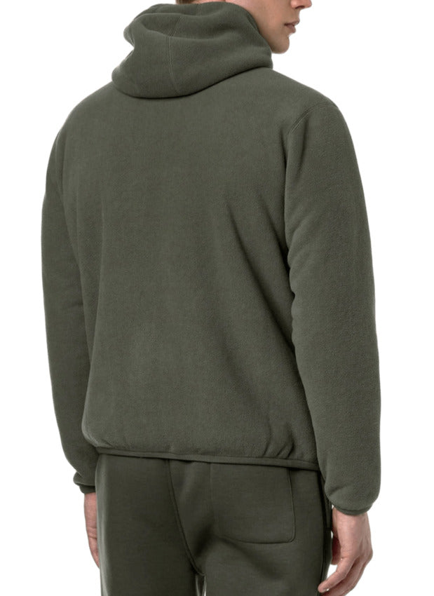 K-WAY Reversible Men's Sweatshirt with High Collar