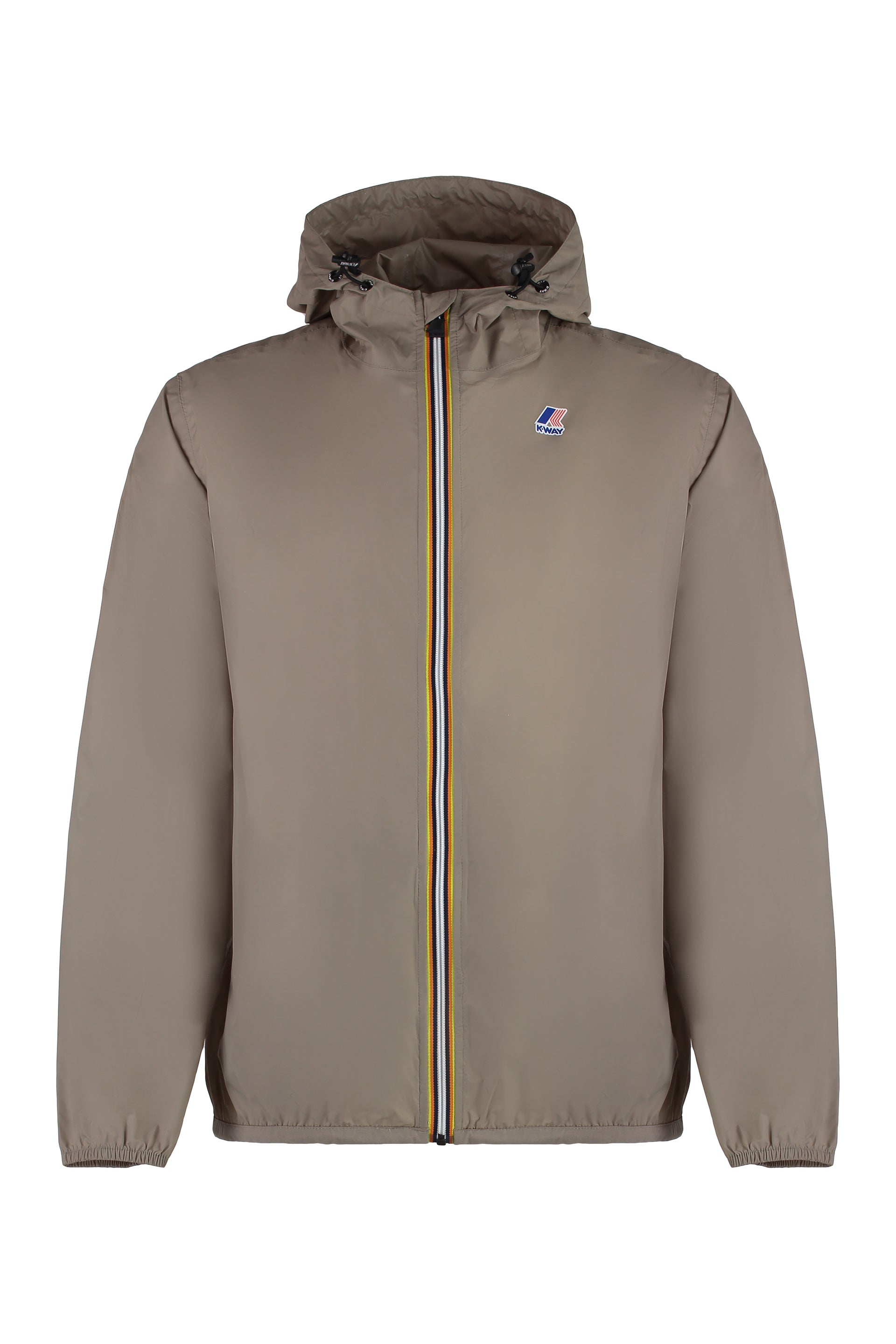 K-WAY Packable Men's Hooded Nylon Jacket