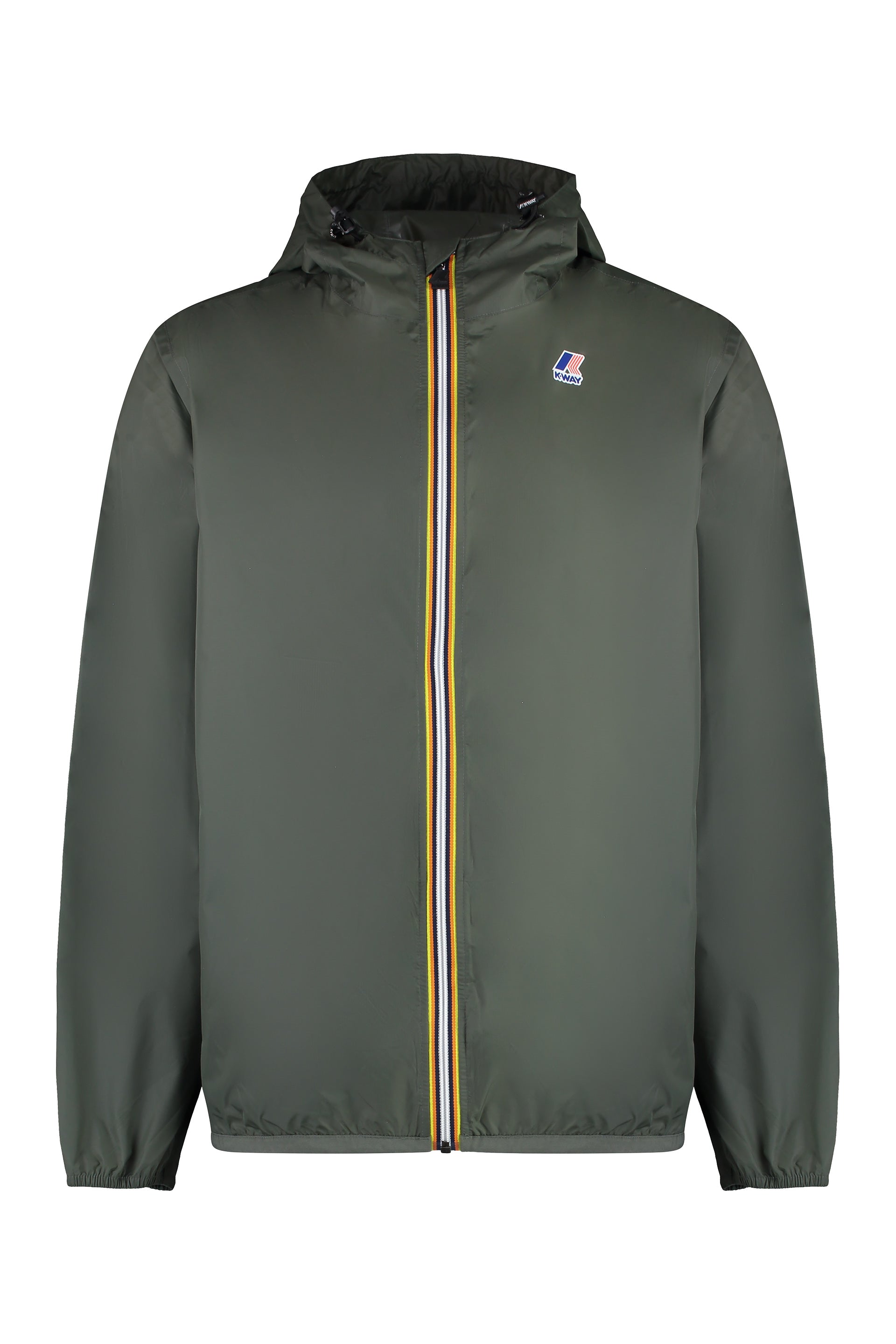 K-WAY Hooded Nylon Jacket - Packable Design