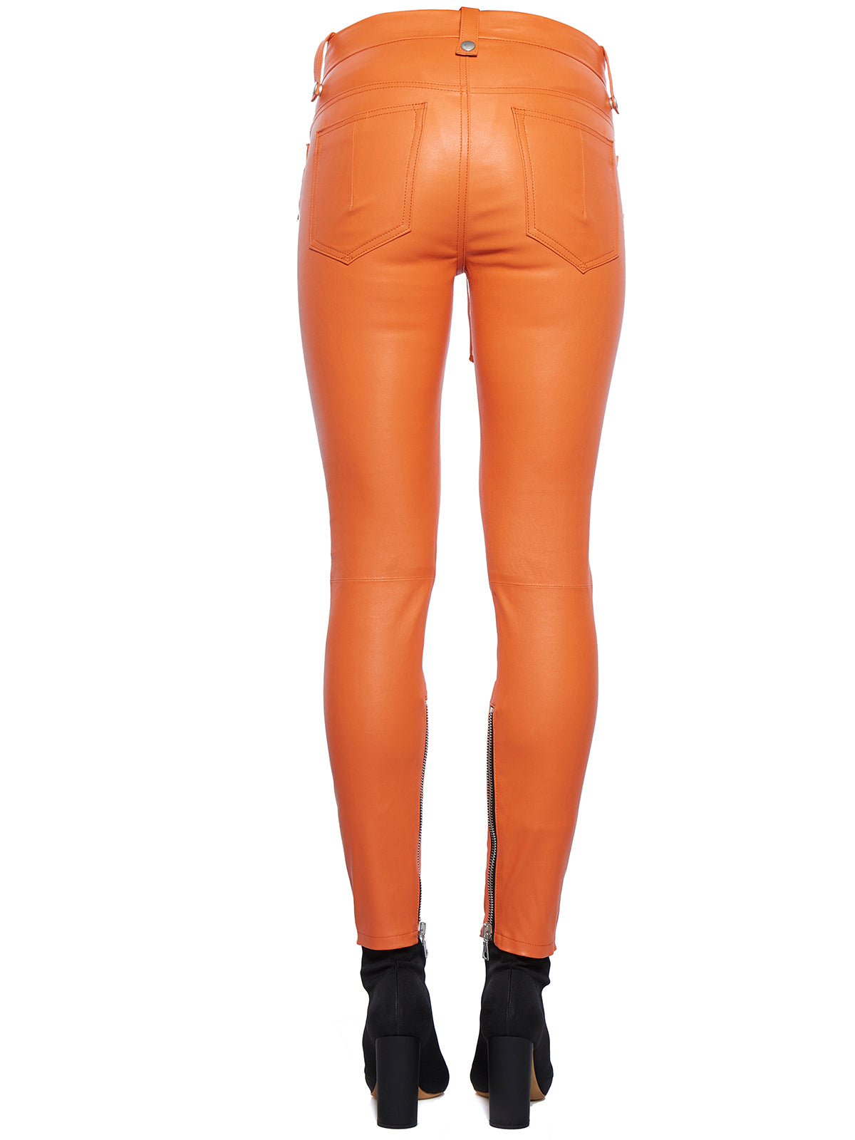 BEN TAVERNITI UNRAVEL Lace-Up Skinny Pants