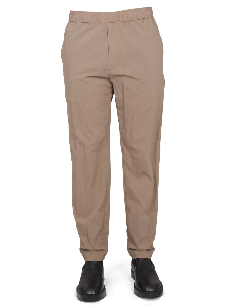 THEORY Men's Elastic Waistband Pants