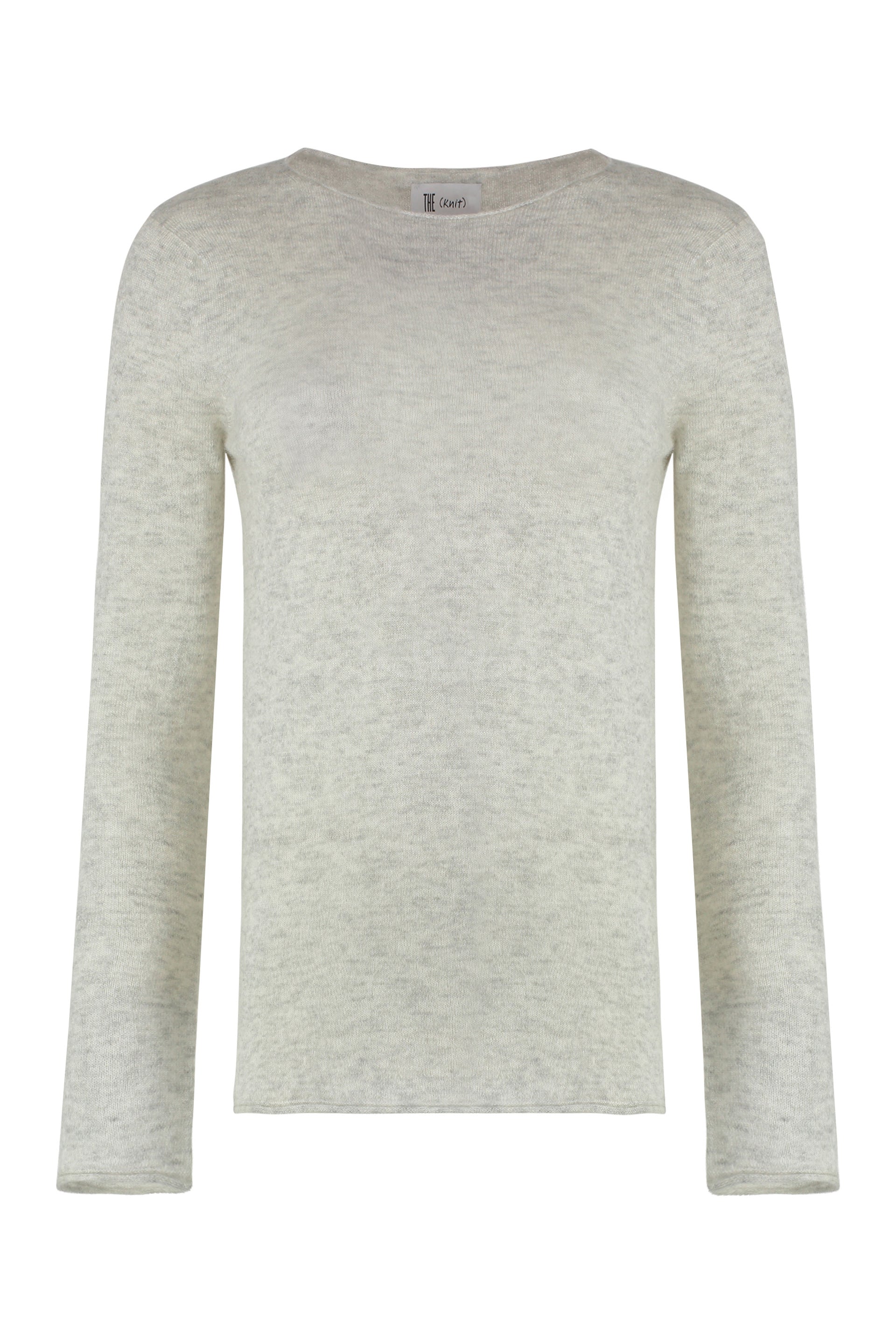 THE (ALPHABET) Silk-Cashmere Blend Pullover for Women - Rounded Neck
