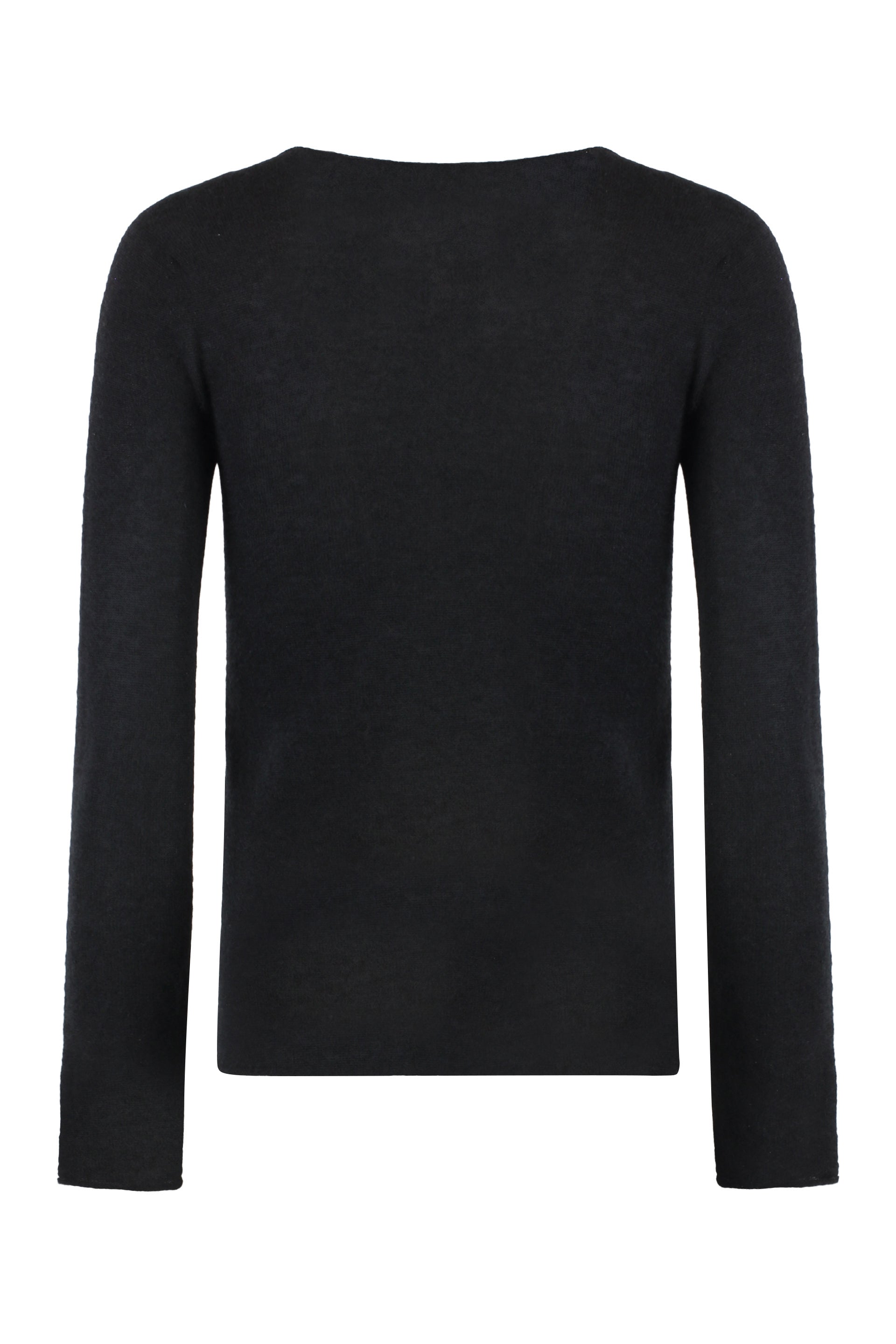THE (ALPHABET) Silk-Cashmere Blend Pullover