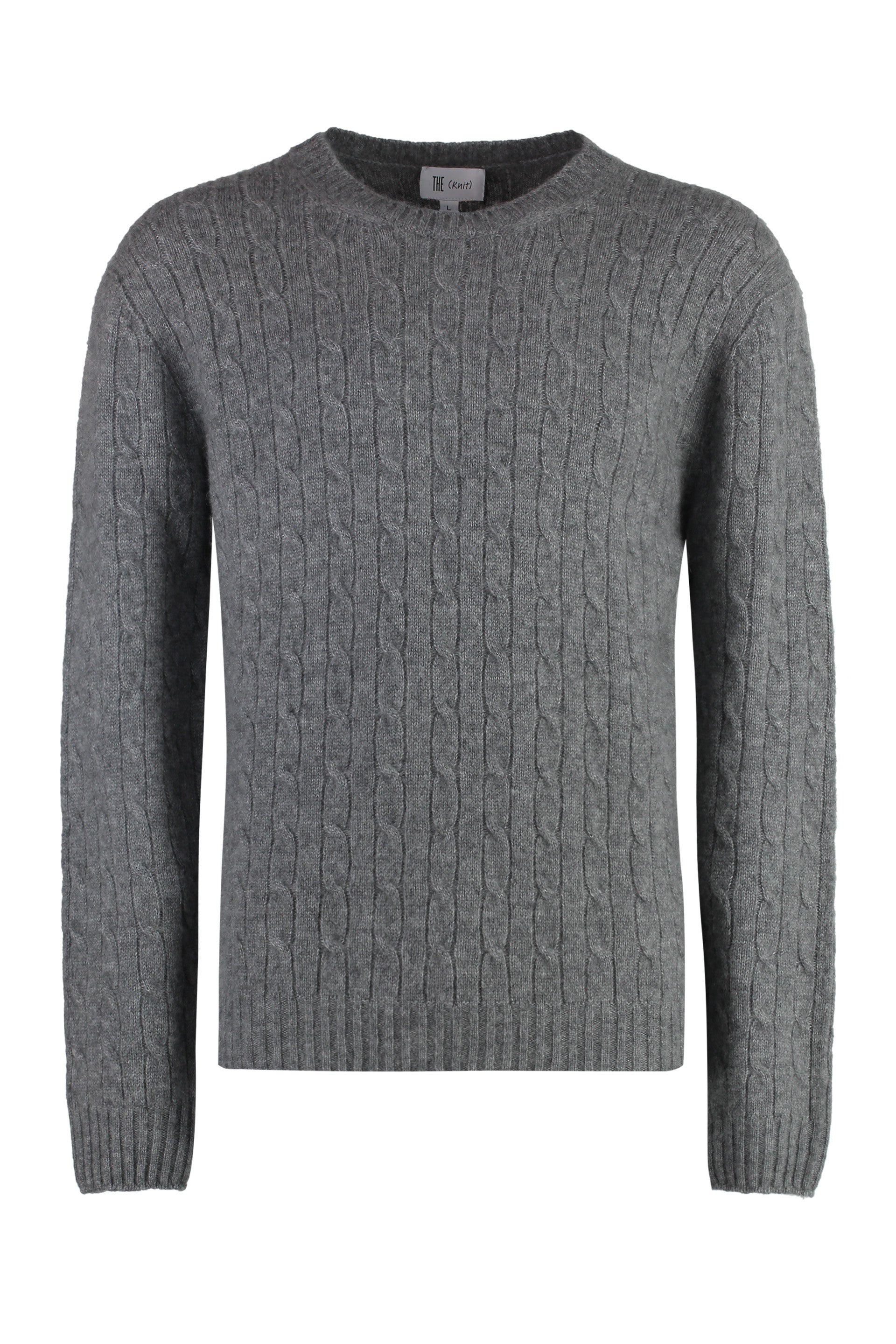 THE (ALPHABET) Cable-Knit Cashmere Sweater for Men
