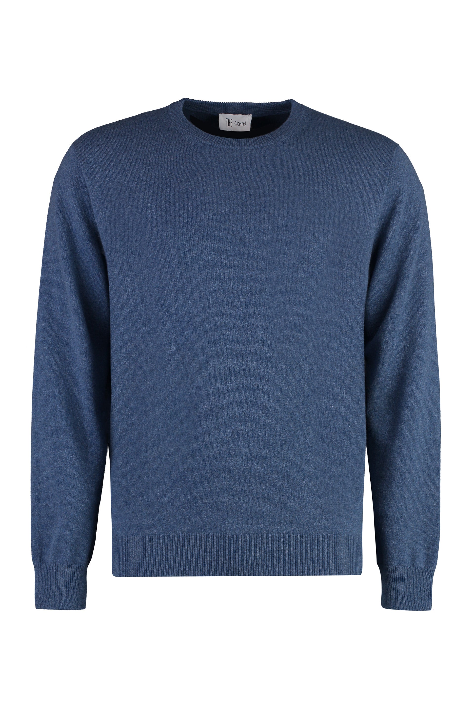 THE (ALPHABET) Classic Knit Wool and Cashmere Sweater