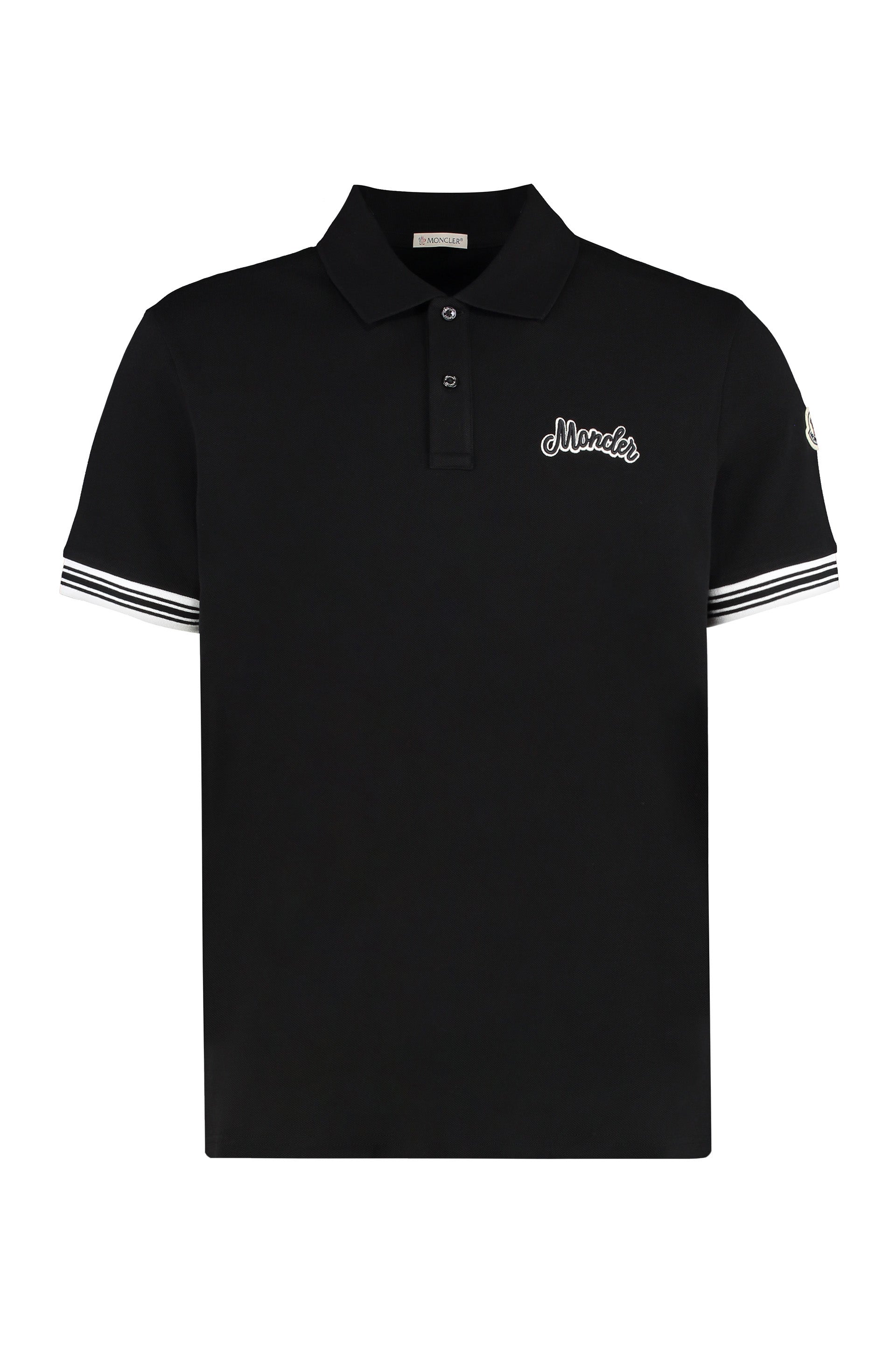 MONCLER Cotton-Piqué Polo Shirt