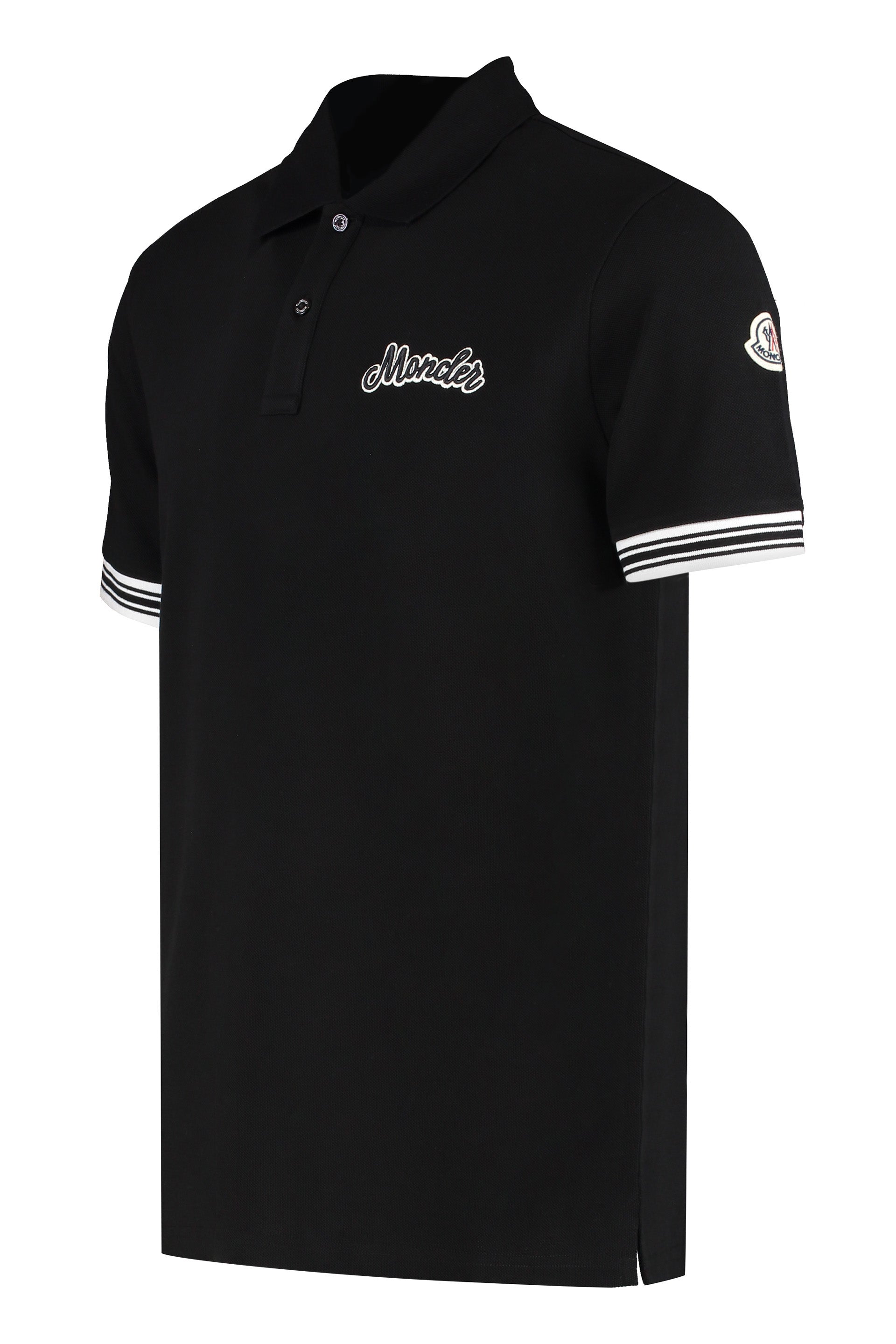 MONCLER Cotton-Piqué Polo Shirt